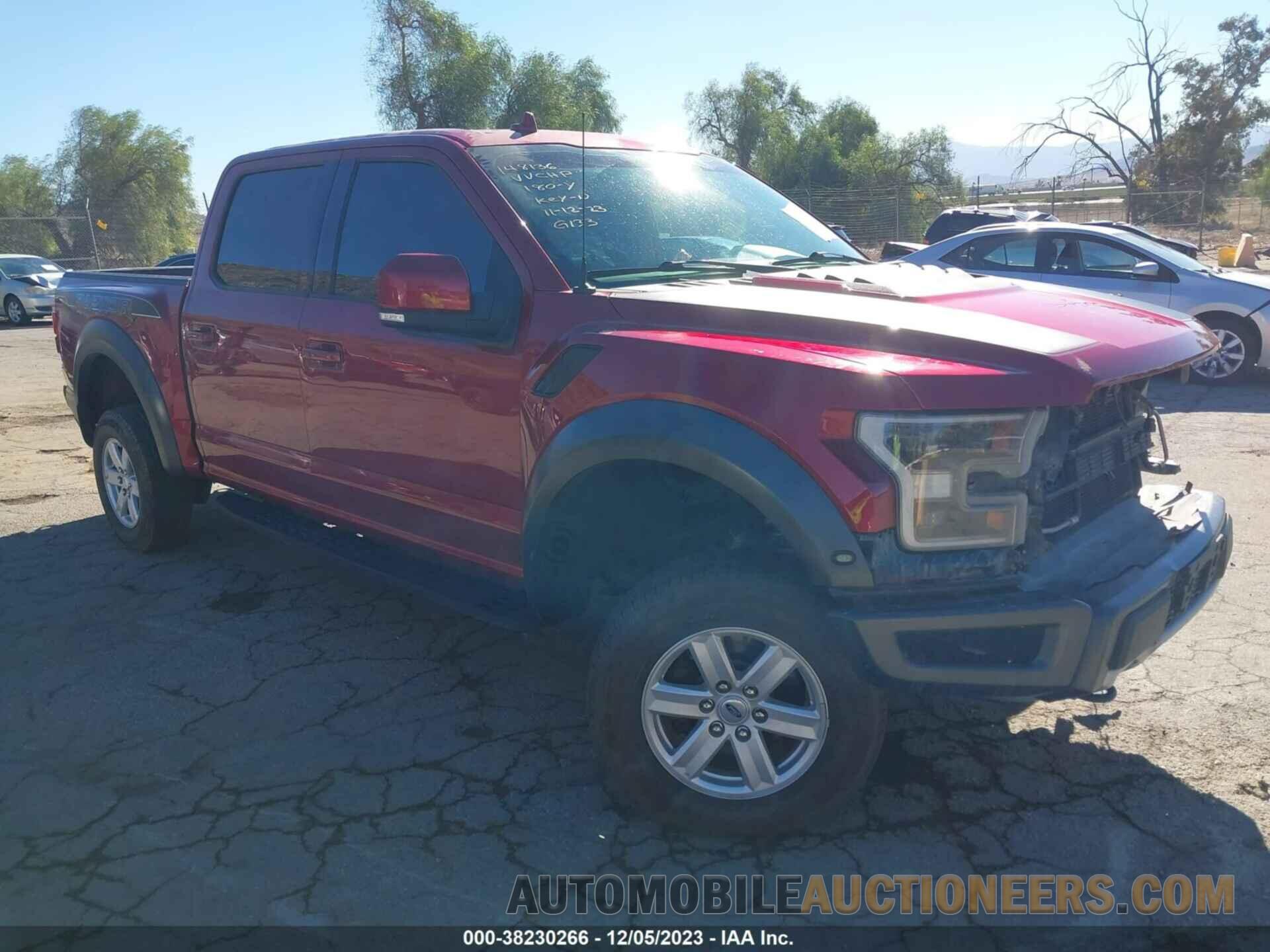 1FTFW1RGXKFB16708 FORD F-150 2019