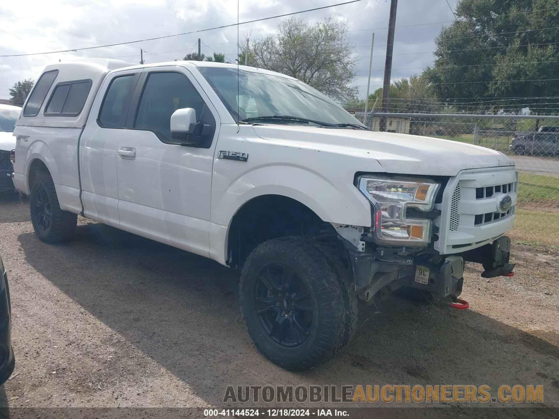 1FTFX1EF1GKE78855 FORD F-150 2016