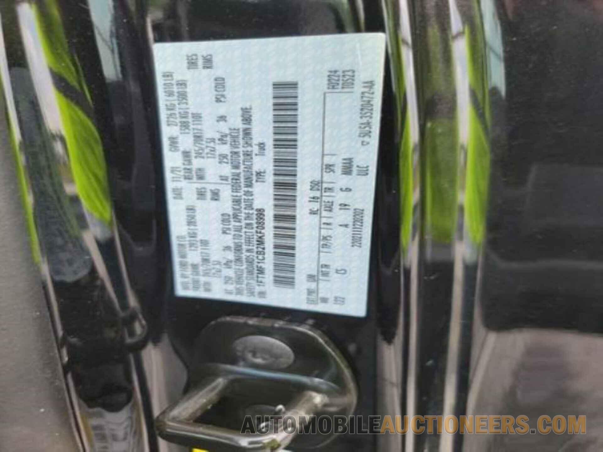 1FTMF1CB2MKF08998 FORD F150 2021