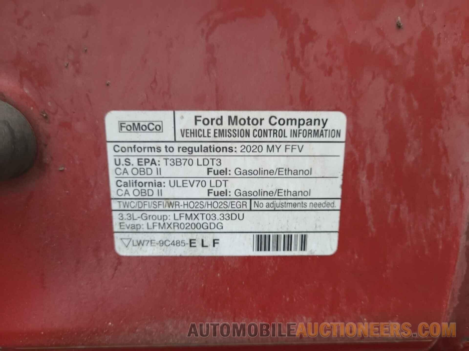 1FTMF1EB1LKD12644 FORD F150 2020