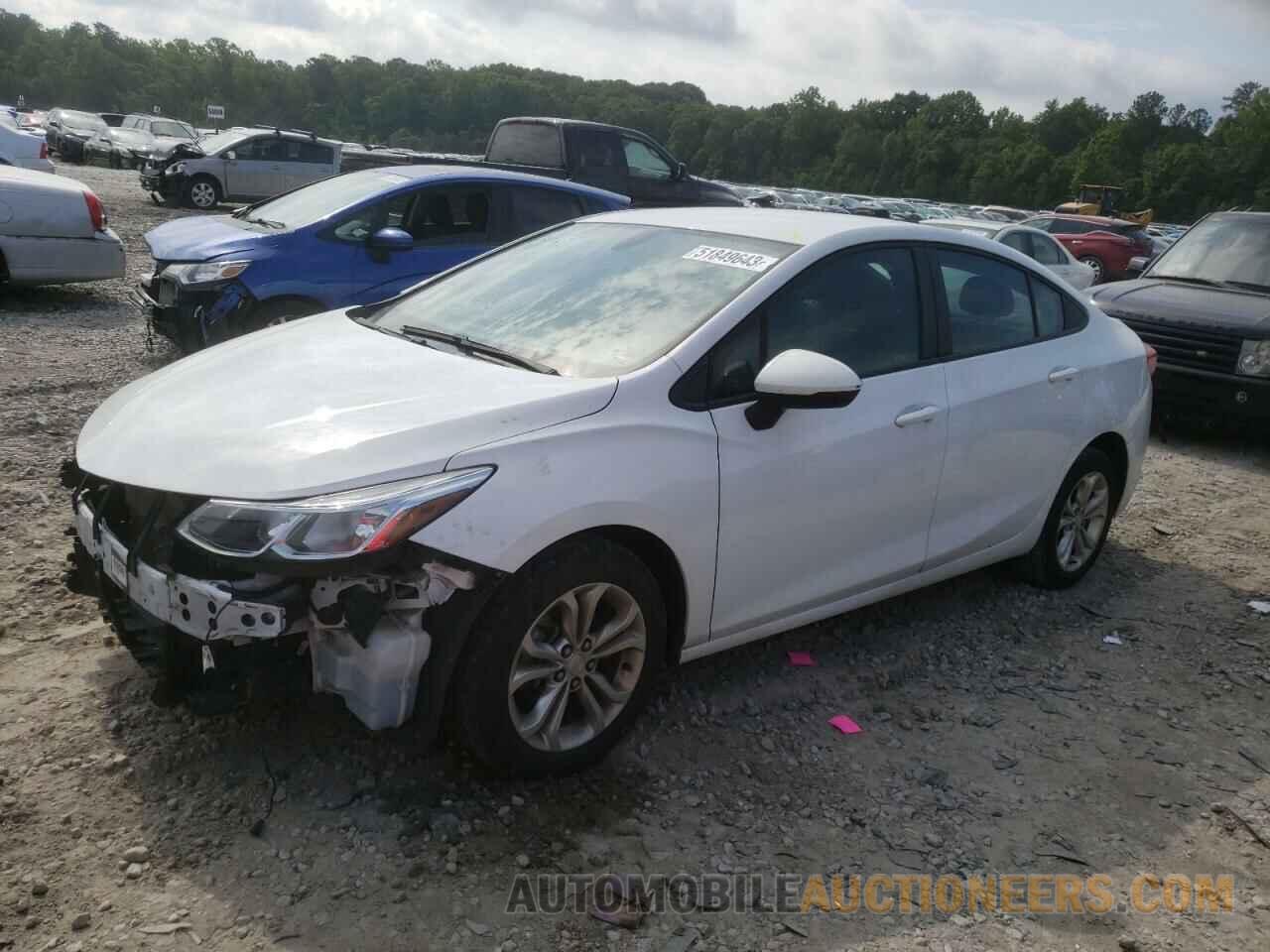 1G1BC5SM2K7110080 CHEVROLET CRUZE 2019