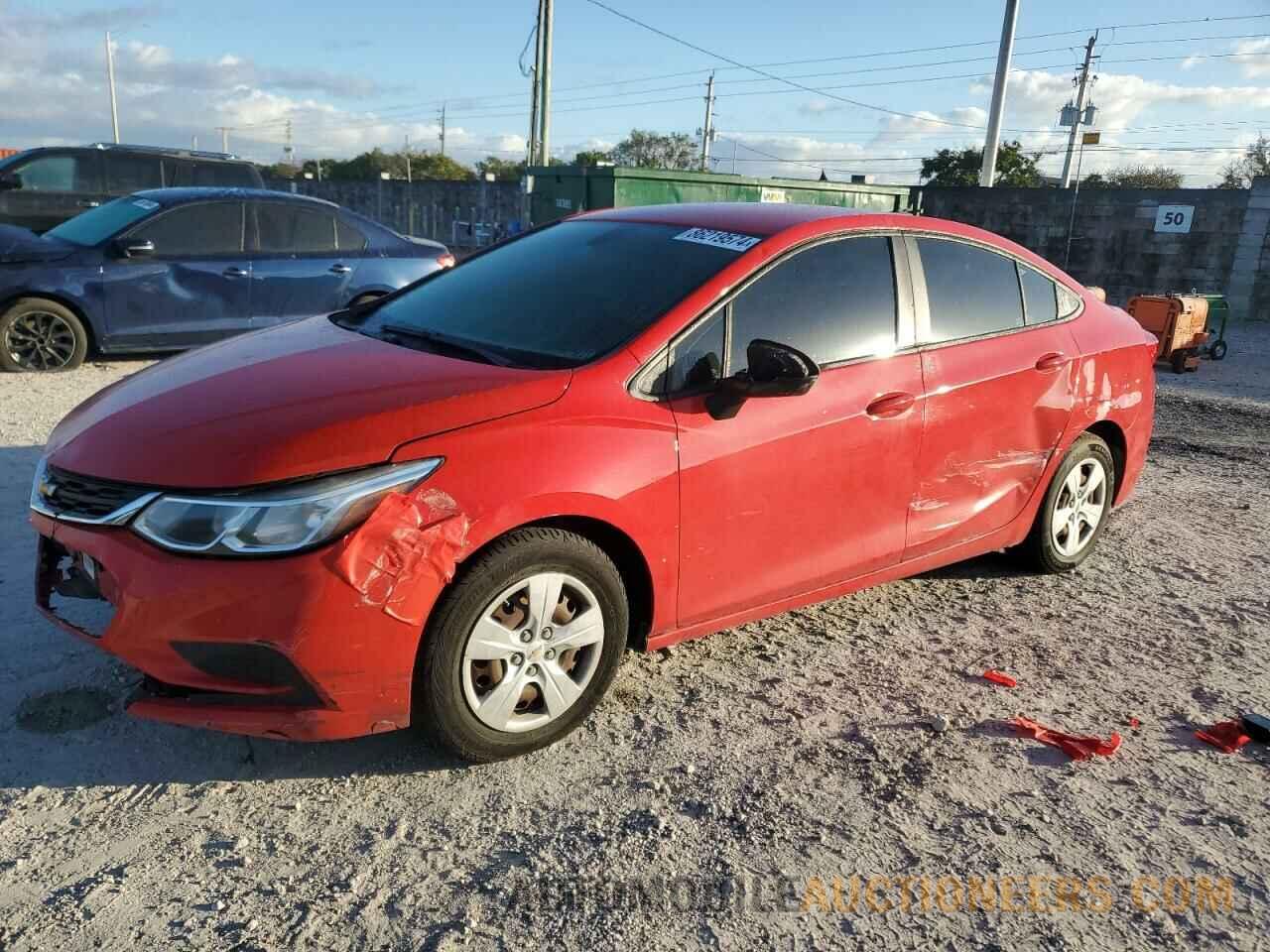 1G1BC5SM5H7173943 CHEVROLET CRUZE 2017