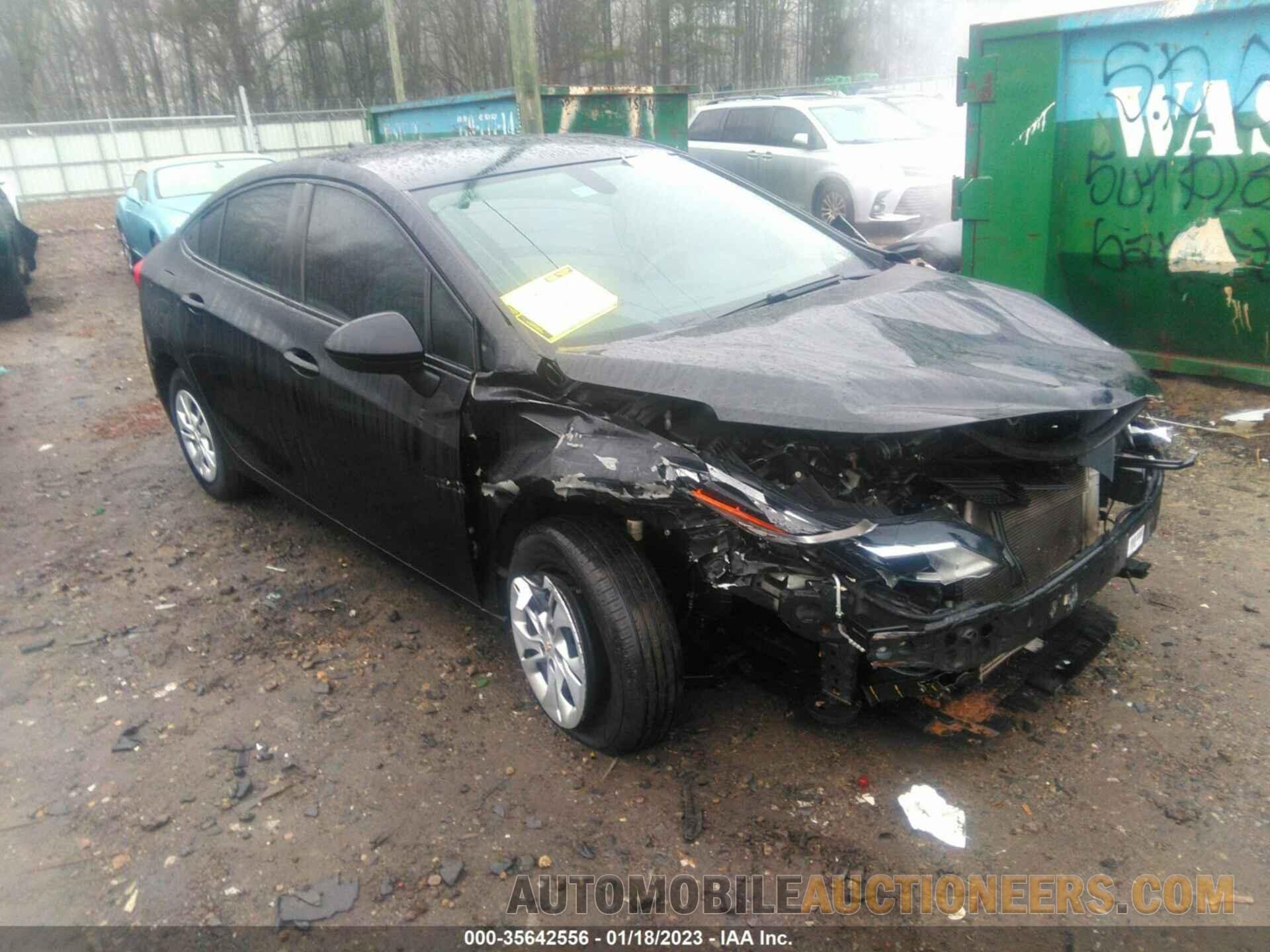 1G1BC5SM6K7121826 CHEVROLET CRUZE 2019