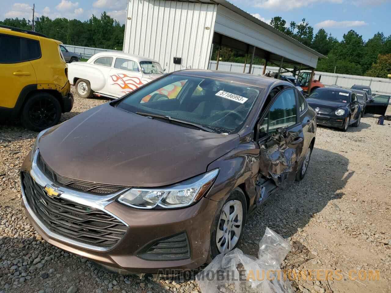 1G1BC5SM7K7134309 CHEVROLET CRUZE 2019