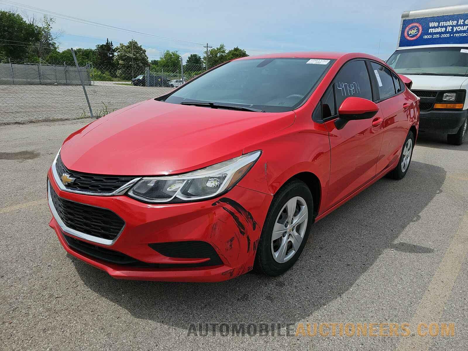 1G1BC5SM8G7261206 Chevrolet Cruze 2016