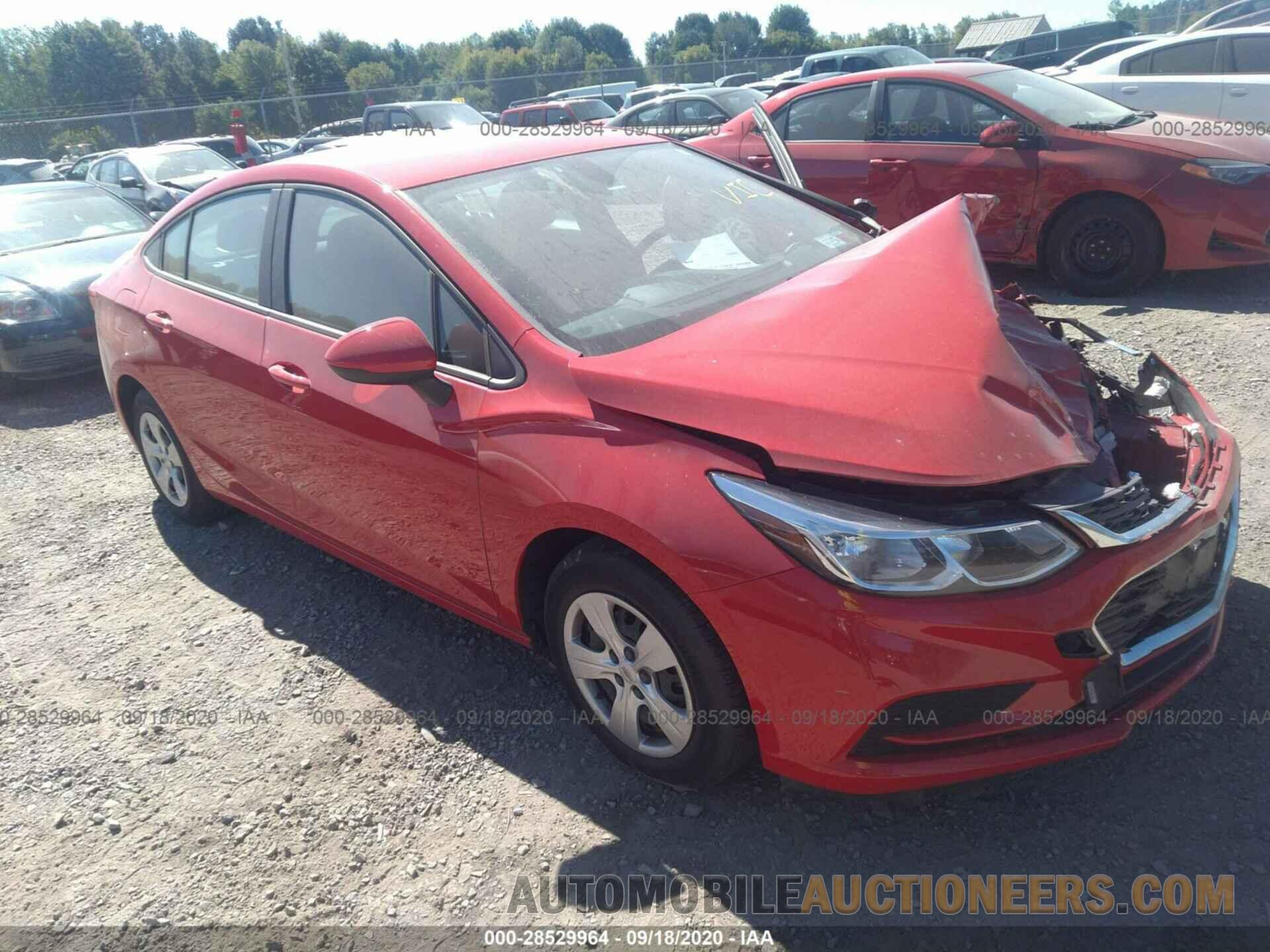 1G1BC5SM8G7323073 CHEVROLET CRUZE 2016