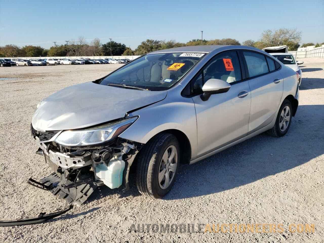 1G1BC5SM8J7126606 CHEVROLET CRUZE 2018