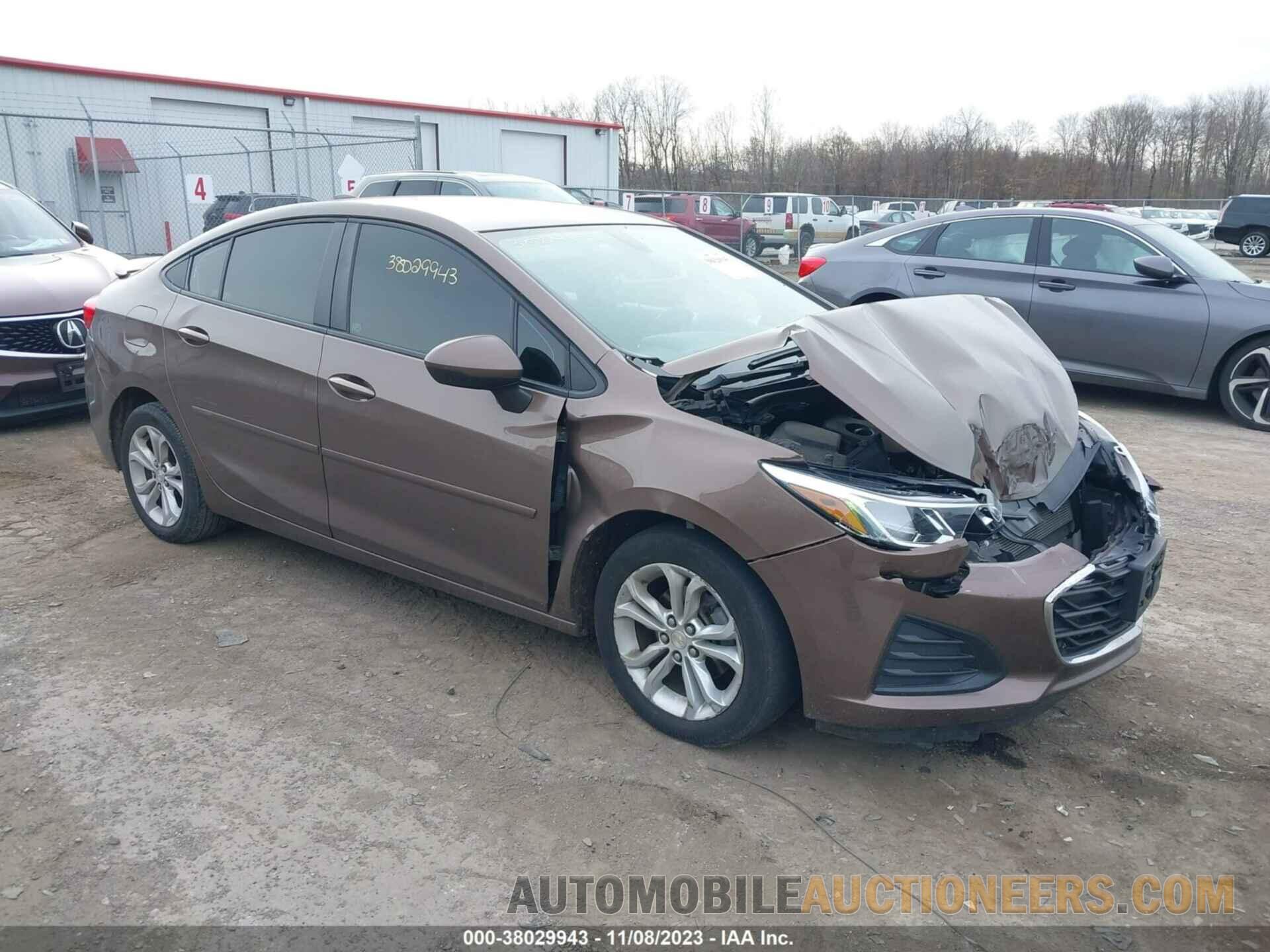 1G1BC5SM9K7132111 CHEVROLET CRUZE 2019