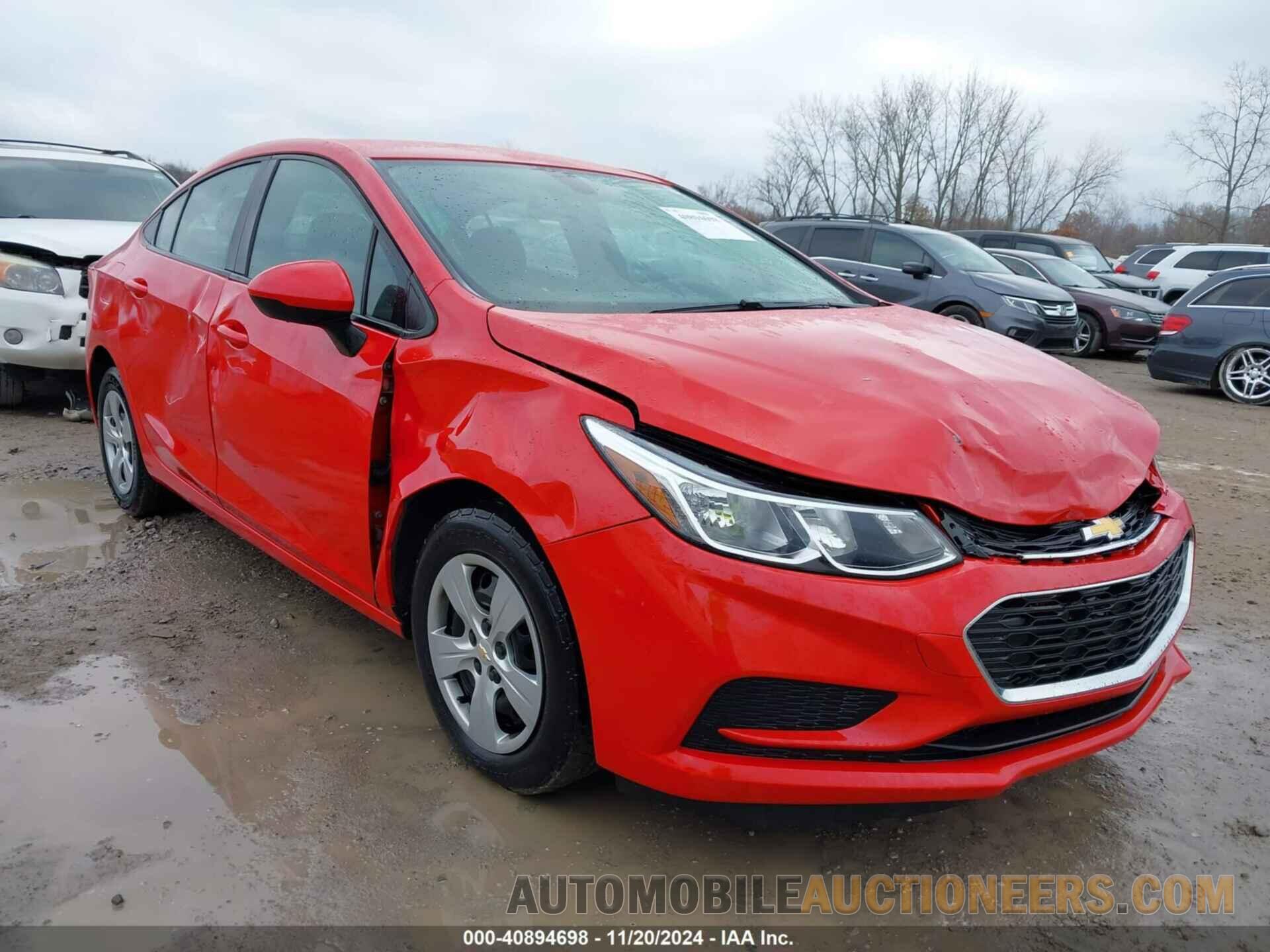 1G1BC5SMXJ7205016 CHEVROLET CRUZE 2018