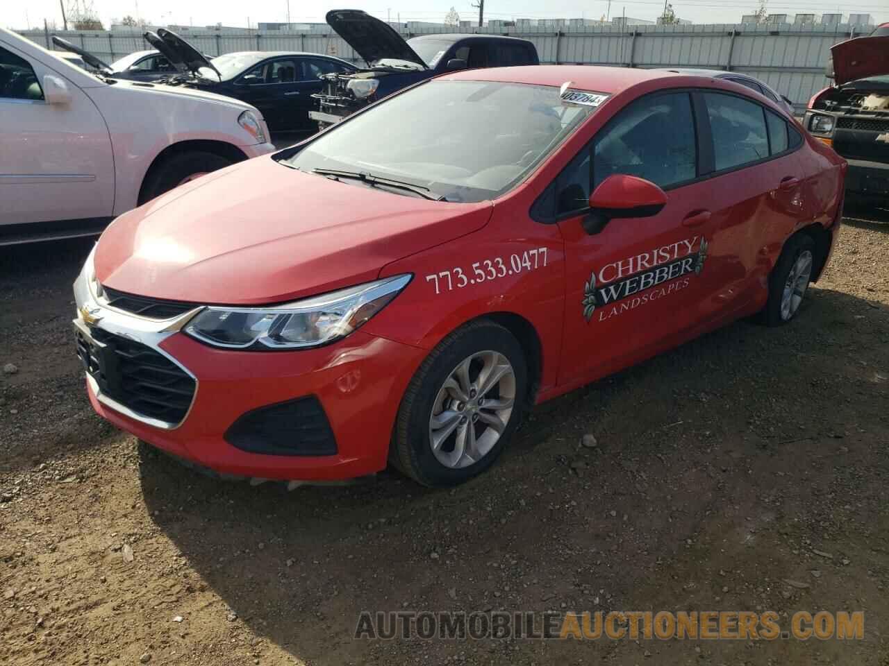 1G1BC5SMXK7109310 CHEVROLET CRUZE 2019