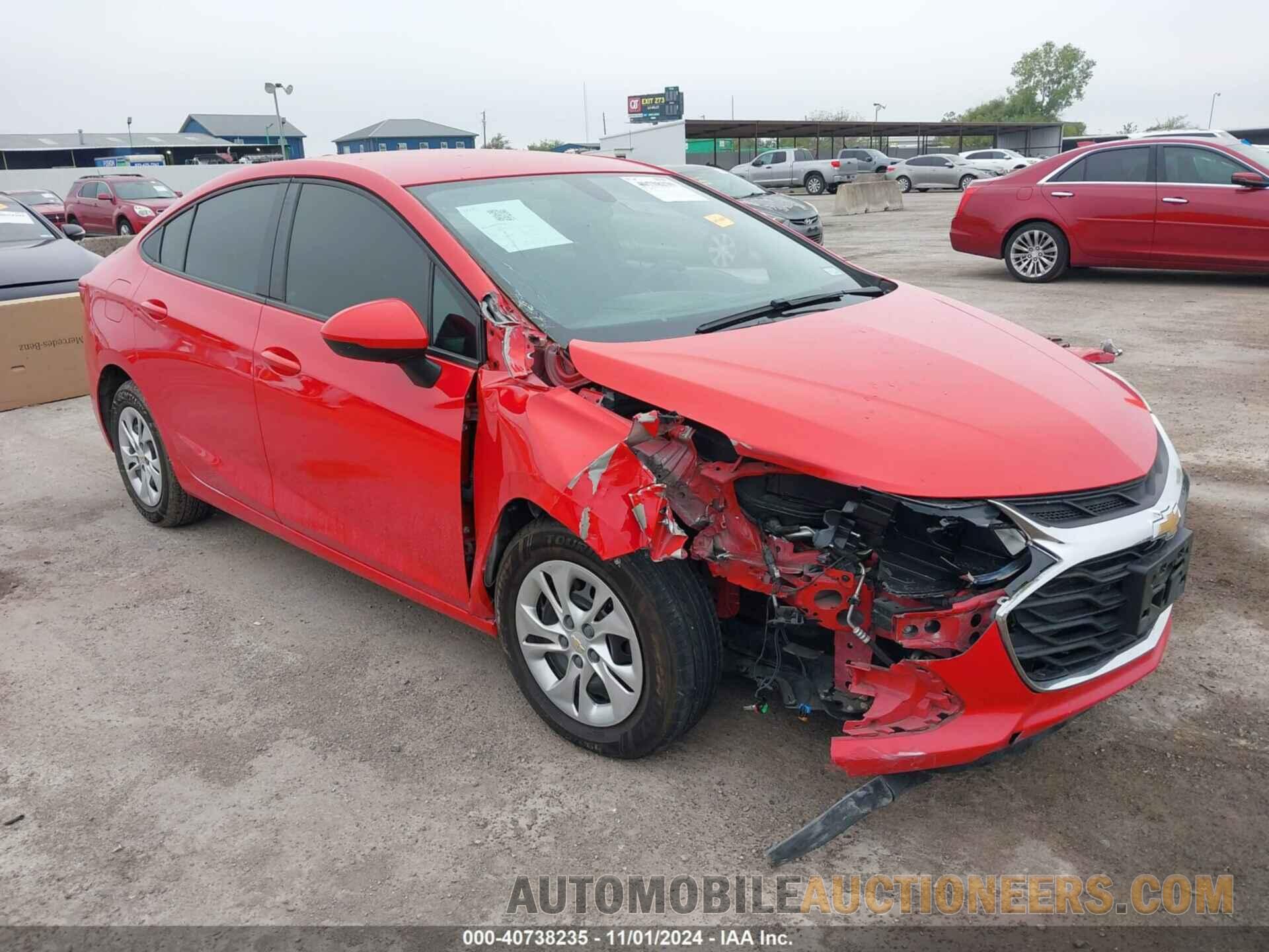 1G1BC5SMXK7129833 CHEVROLET CRUZE 2019