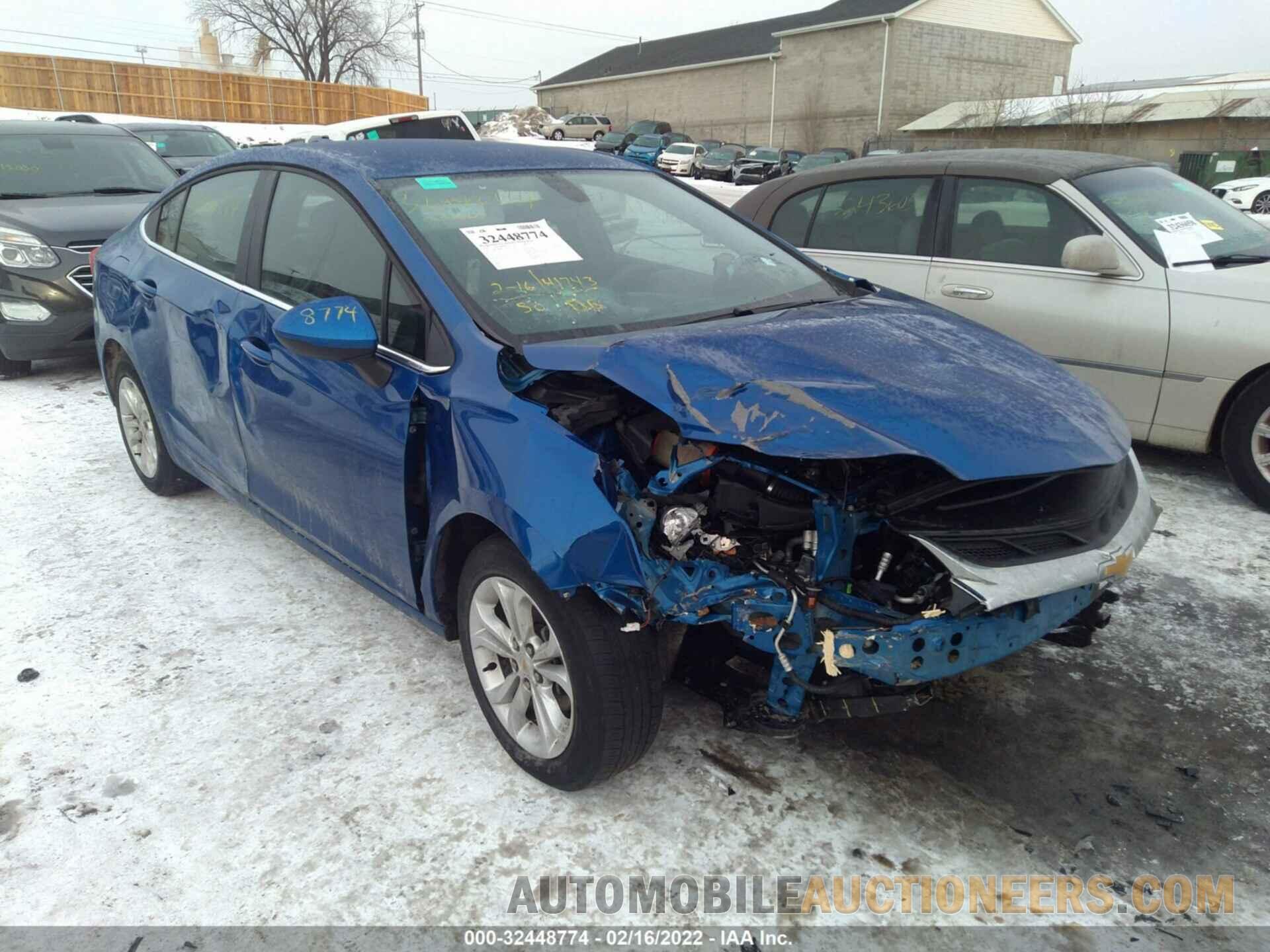 1G1BE5SM0K7137627 CHEVROLET CRUZE 2019