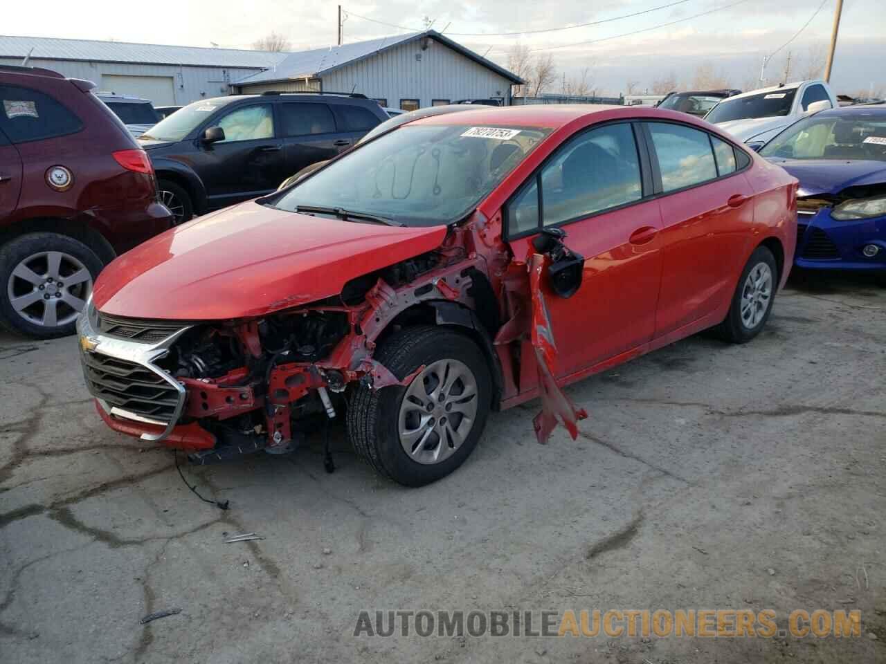 1G1BJ5SM0K7100055 CHEVROLET CRUZE 2019