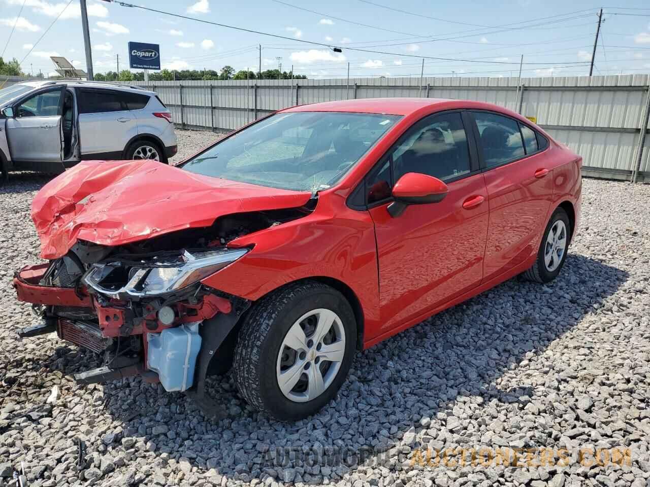 1G1BJ5SM3K7106125 CHEVROLET CRUZE 2019