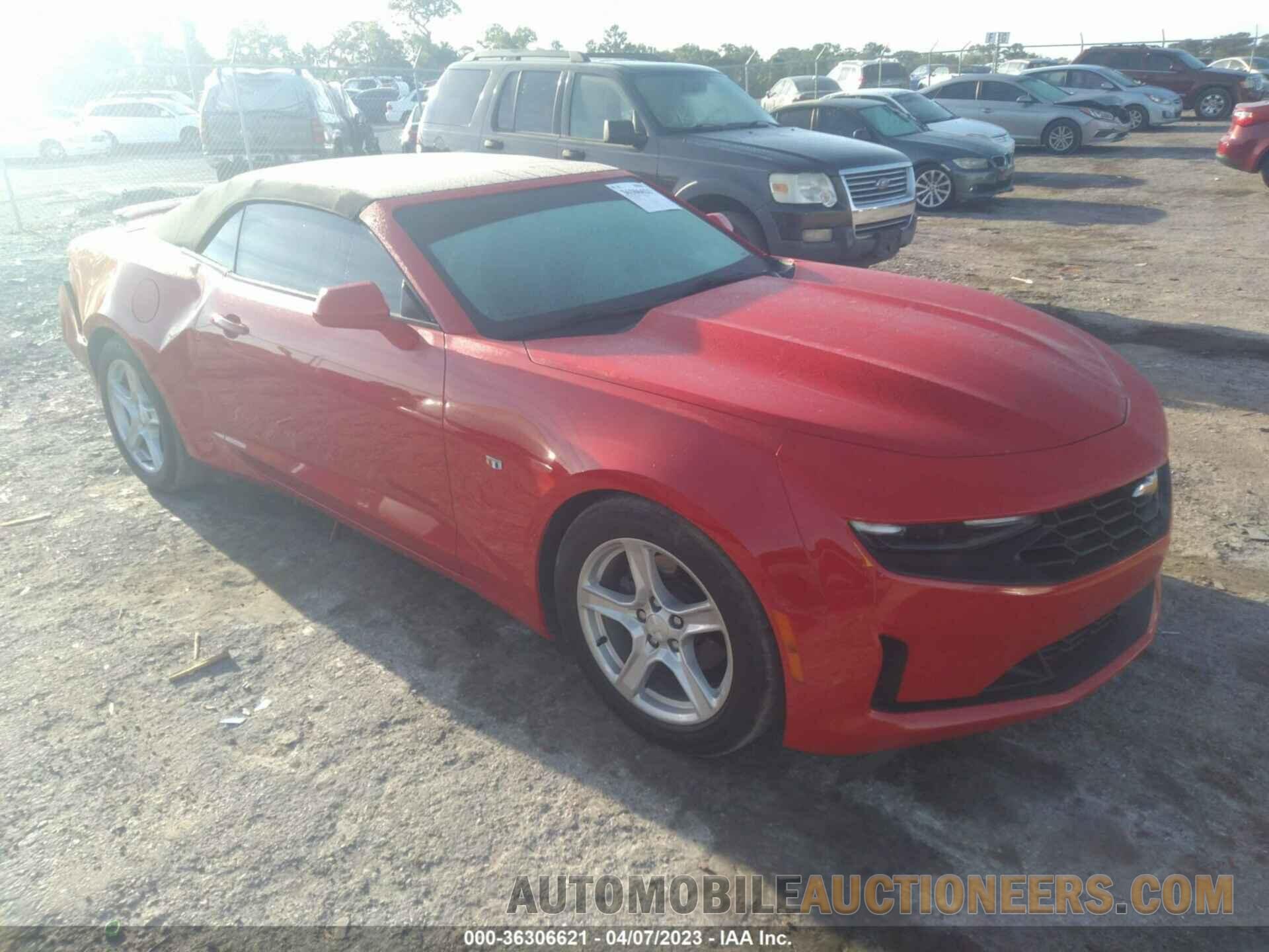 1G1FB3DS0K0111693 CHEVROLET CAMARO 2019