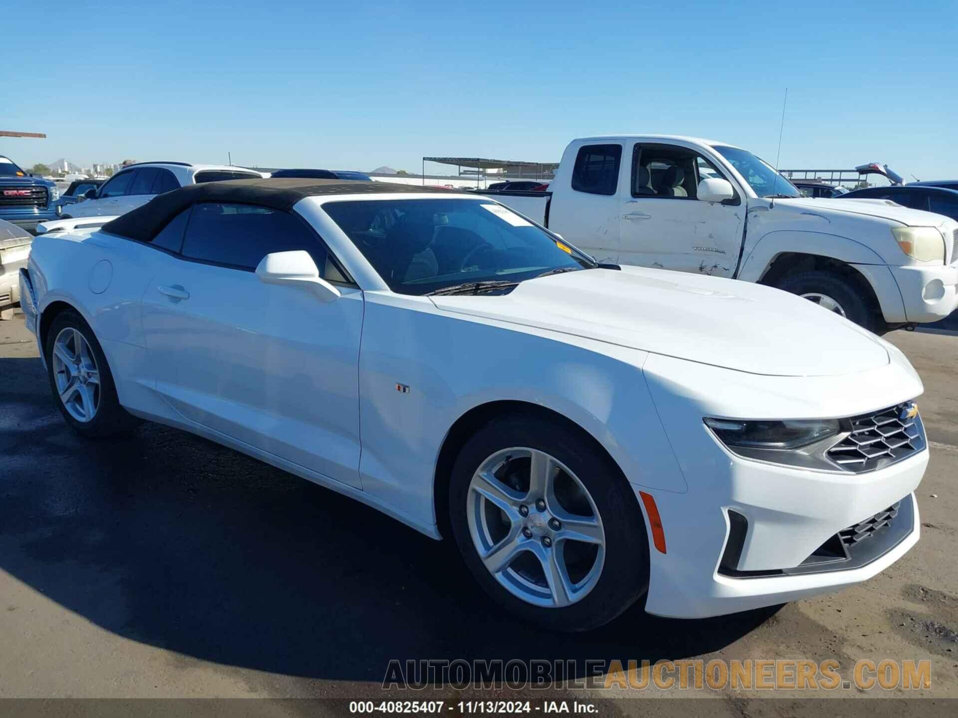 1G1FB3DS4K0137827 CHEVROLET CAMARO 2019