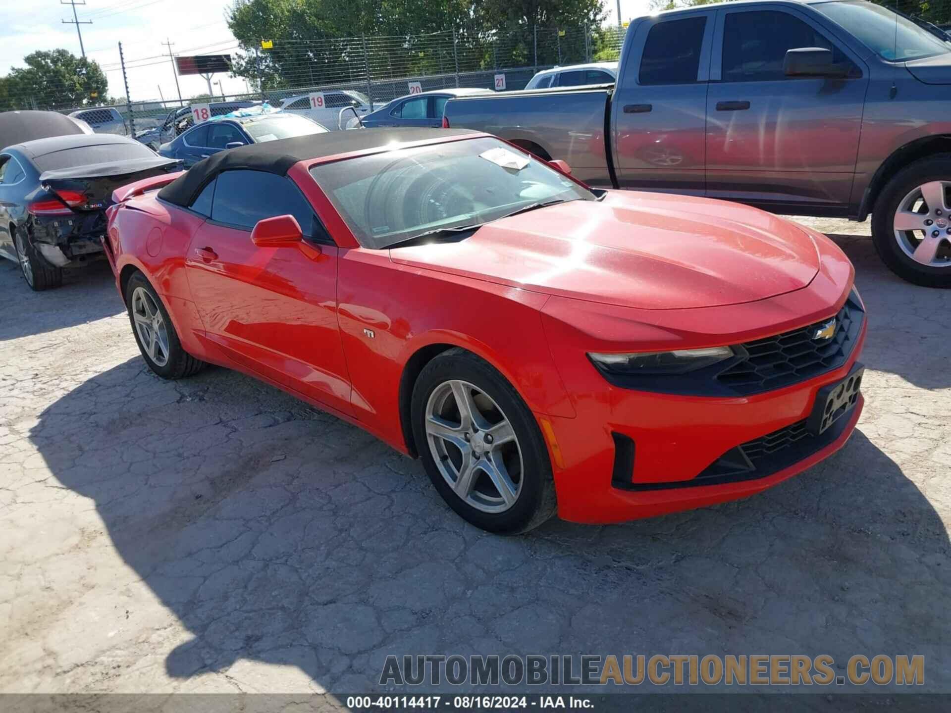 1G1FB3DX1L0103504 CHEVROLET CAMARO 2020