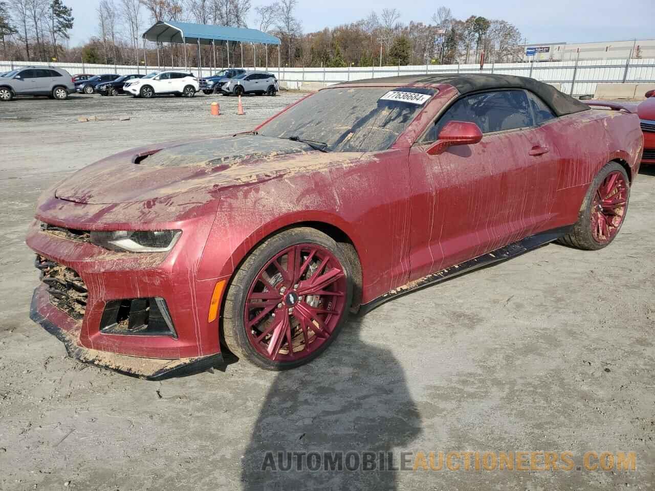 1G1FK3D6XJ0131659 CHEVROLET CAMARO 2018