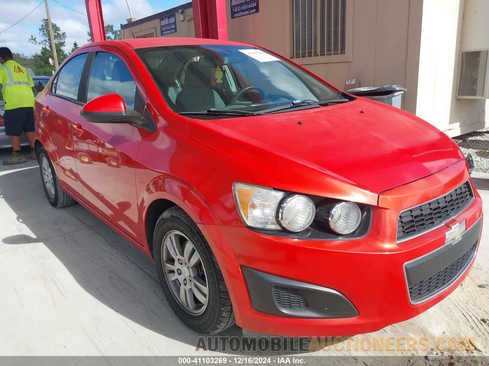 1G1JA5SH5C4108511 CHEVROLET SONIC 2012