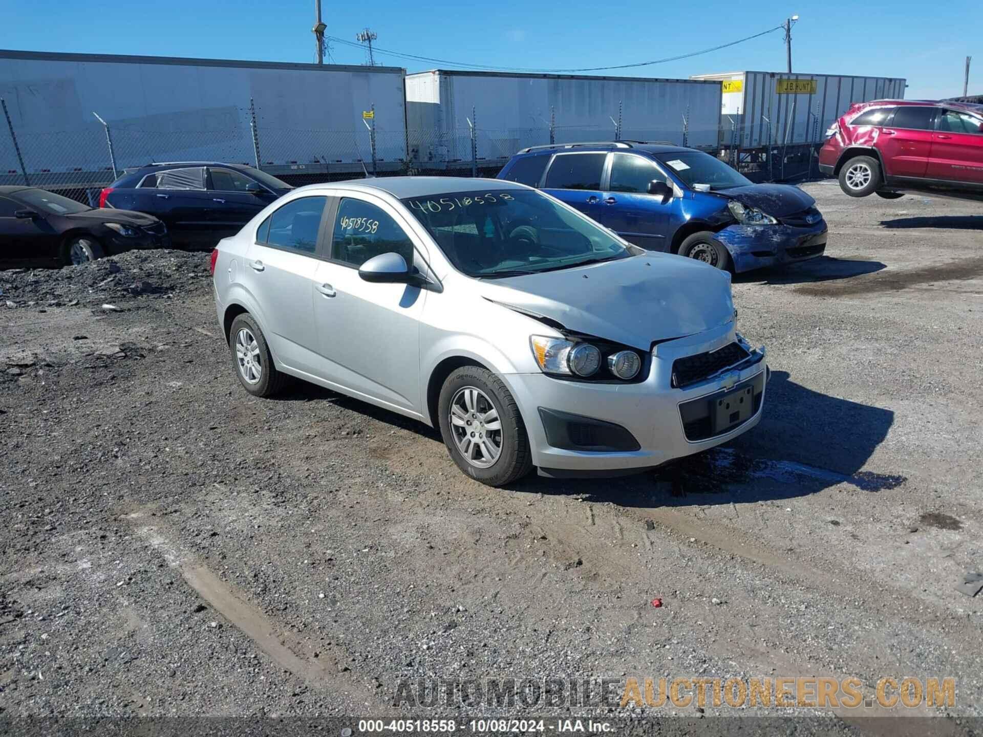 1G1JA5SH6C4116391 CHEVROLET SONIC 2012