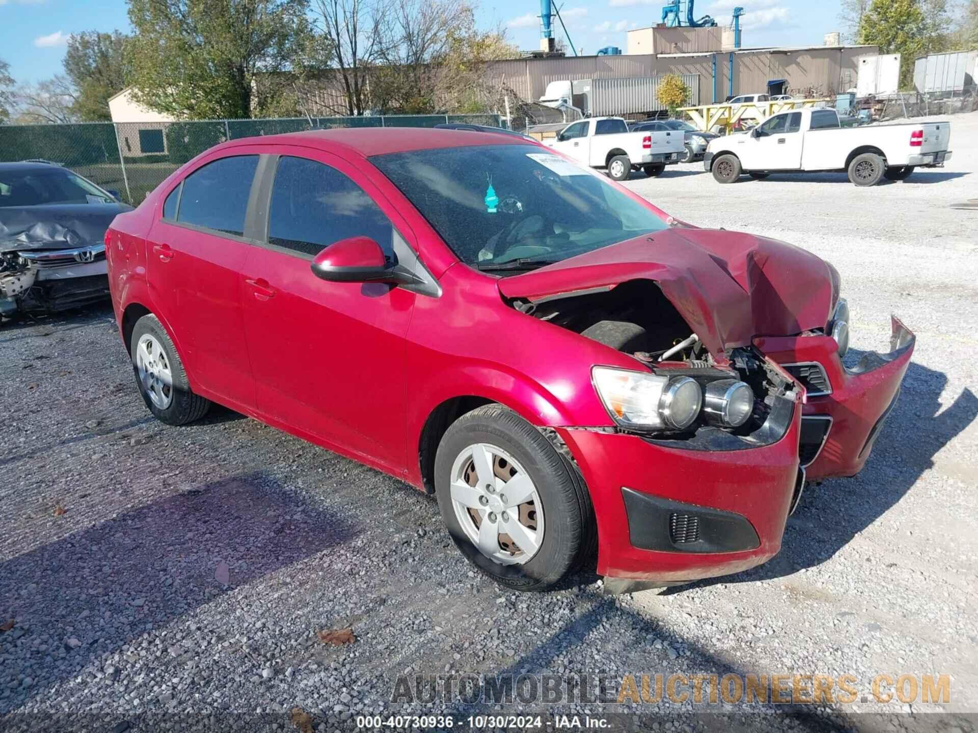 1G1JA5SHXE4151213 CHEVROLET SONIC 2014