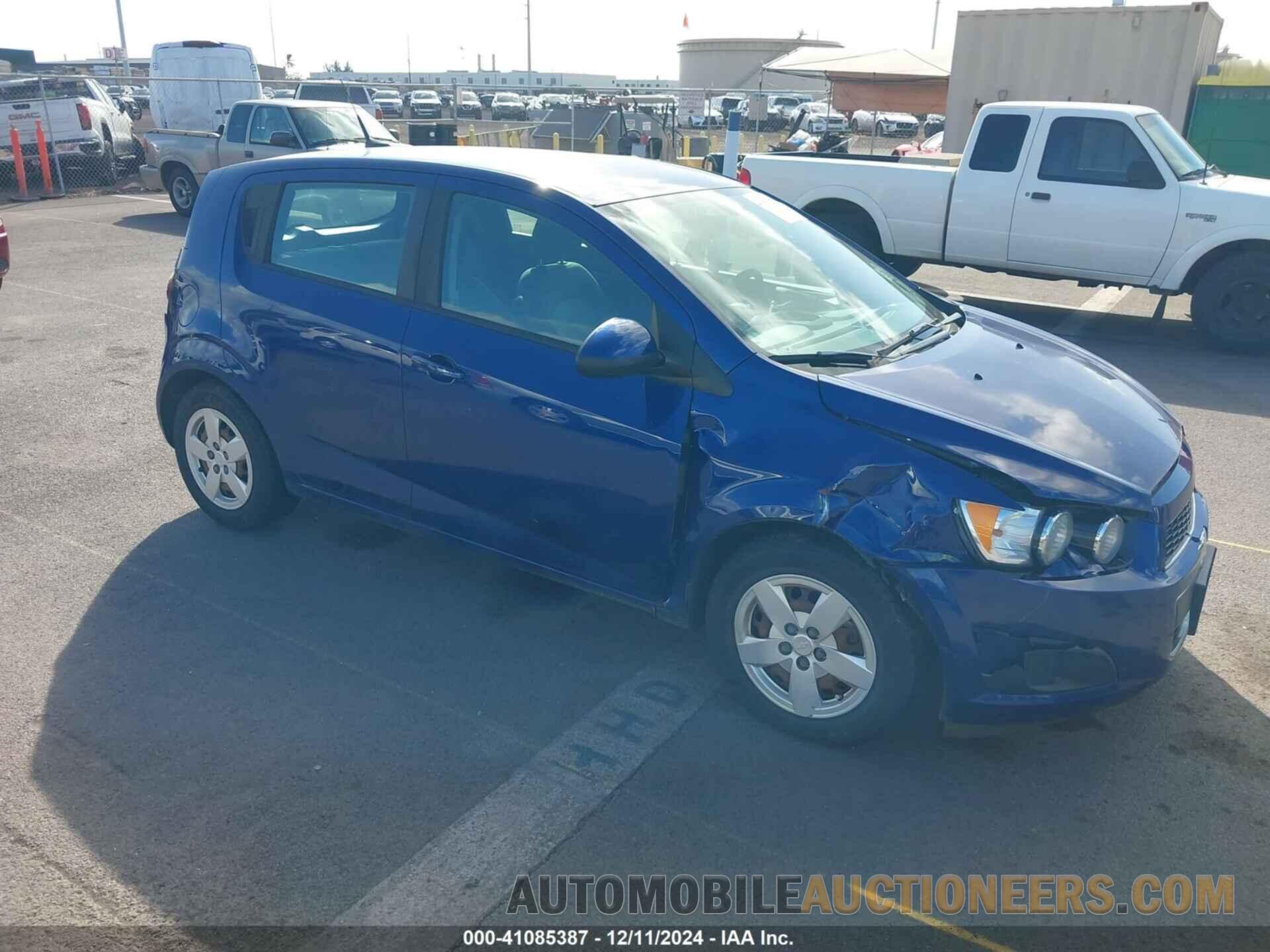 1G1JA6SG9E4216825 CHEVROLET SONIC 2014