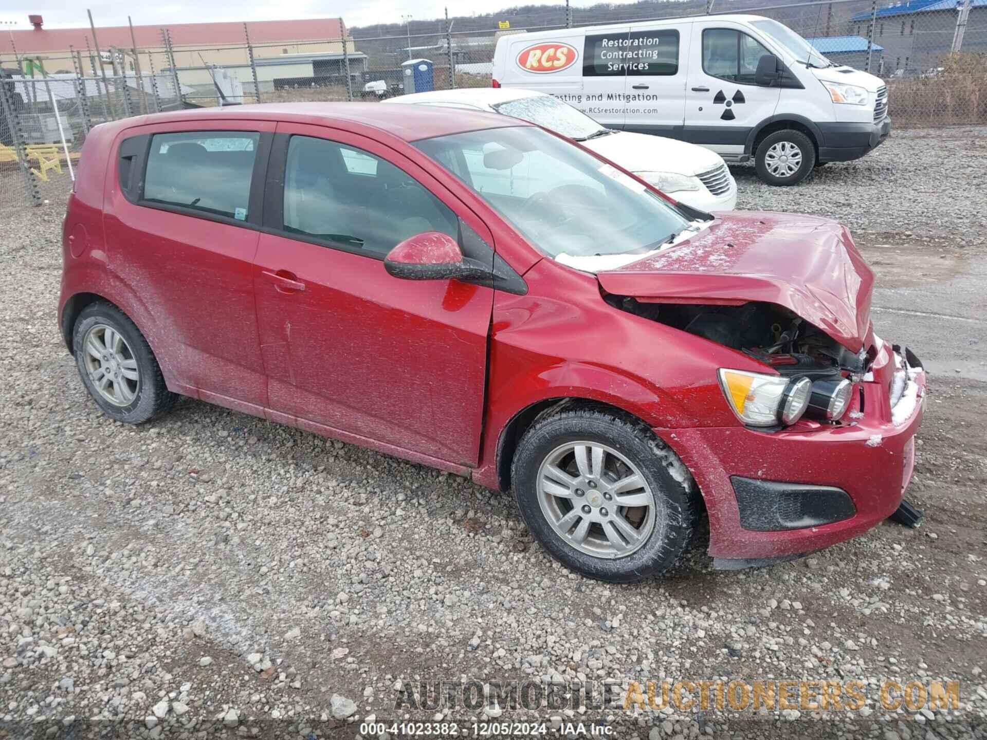 1G1JA6SH4C4112376 CHEVROLET SONIC 2012