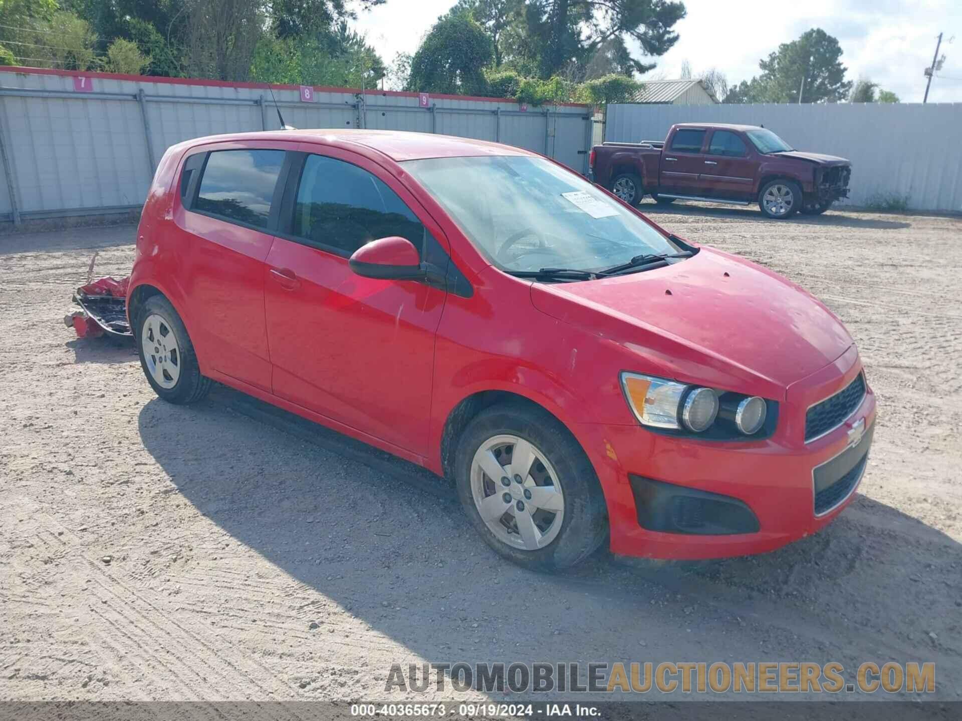 1G1JA6SH6E4175840 CHEVROLET SONIC 2014