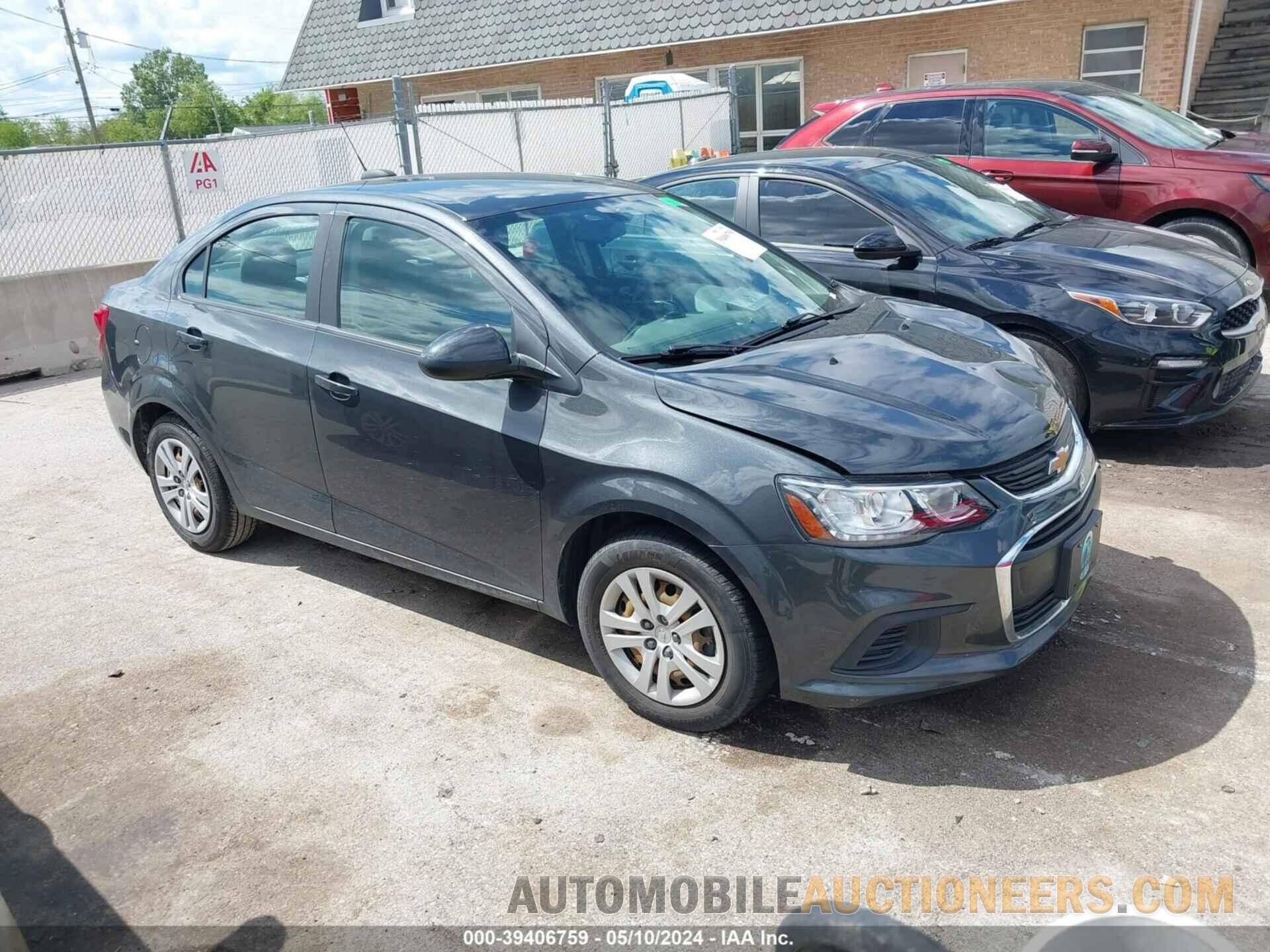 1G1JB5SB0K4136787 CHEVROLET SONIC 2019