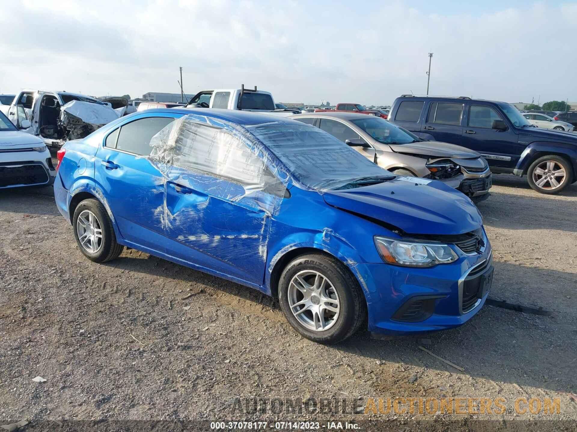 1G1JB5SB5K4105227 CHEVROLET SONIC 2019