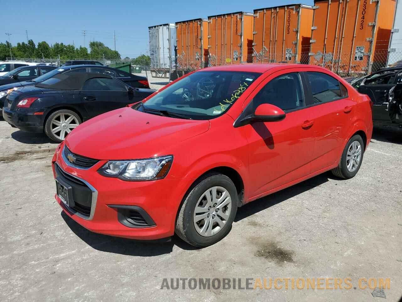 1G1JB5SB8L4108706 CHEVROLET SONIC 2020