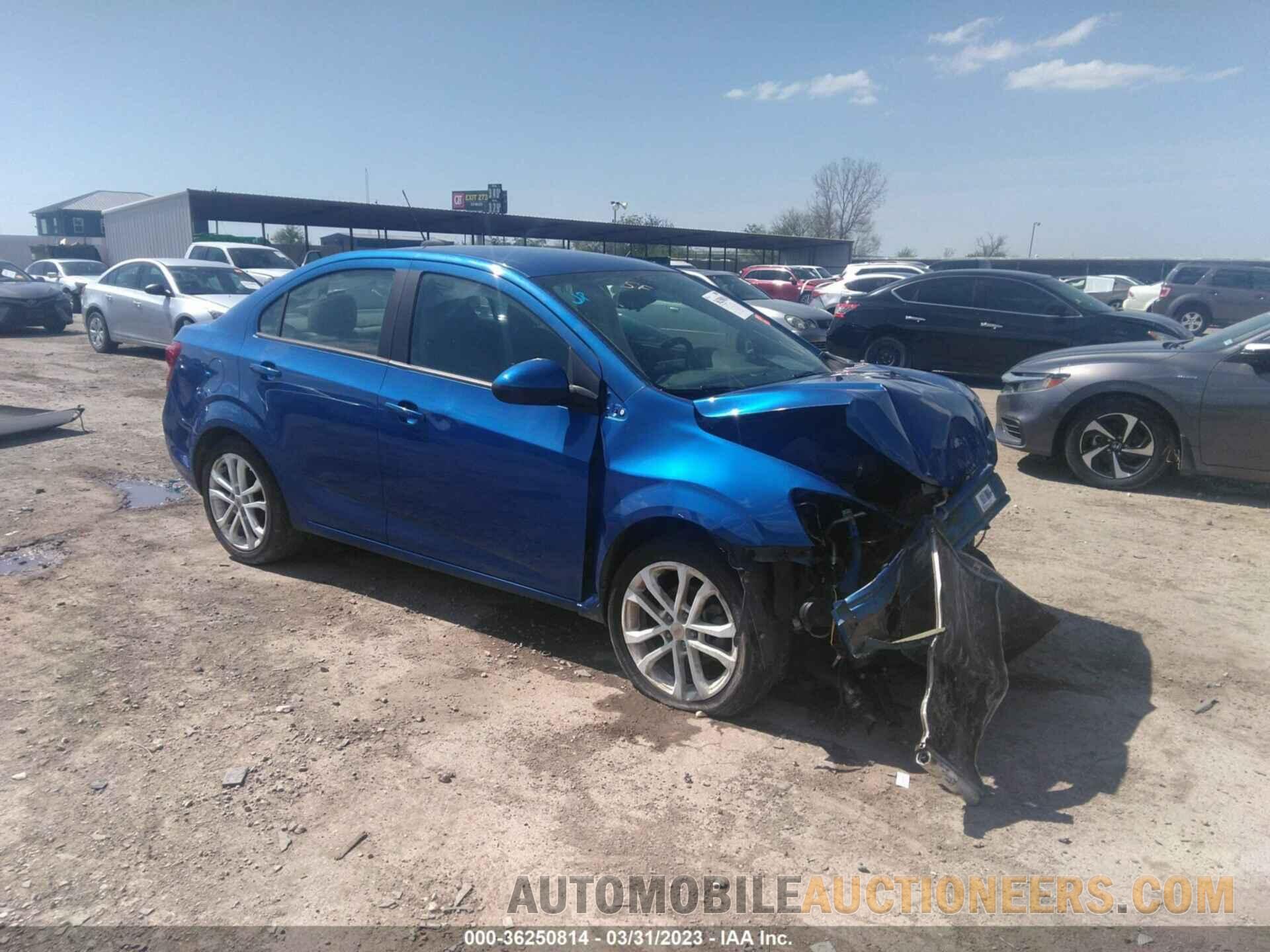 1G1JB5SB8L4141382 CHEVROLET SONIC 2020