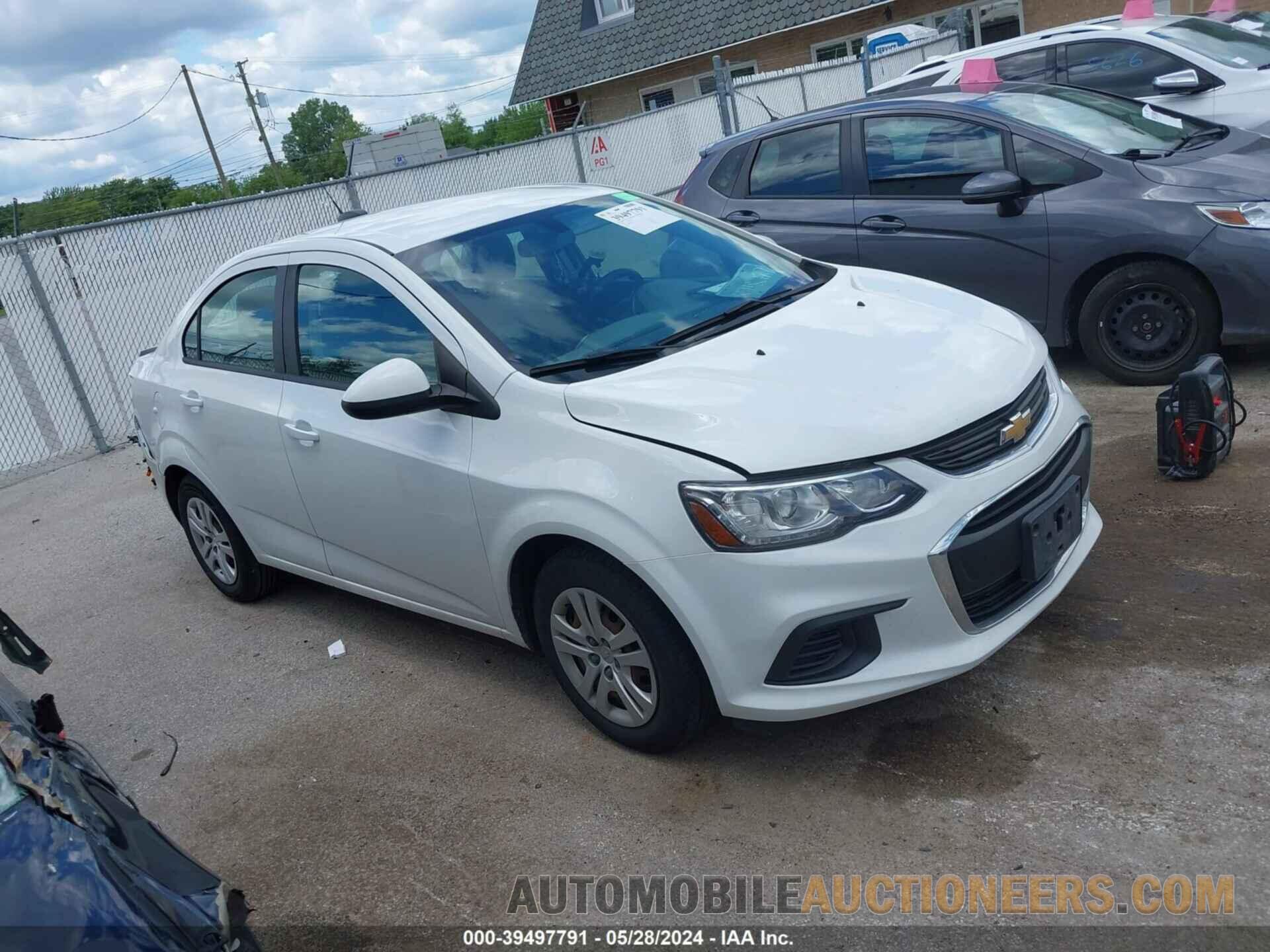 1G1JB5SB9L4100839 CHEVROLET SONIC 2020