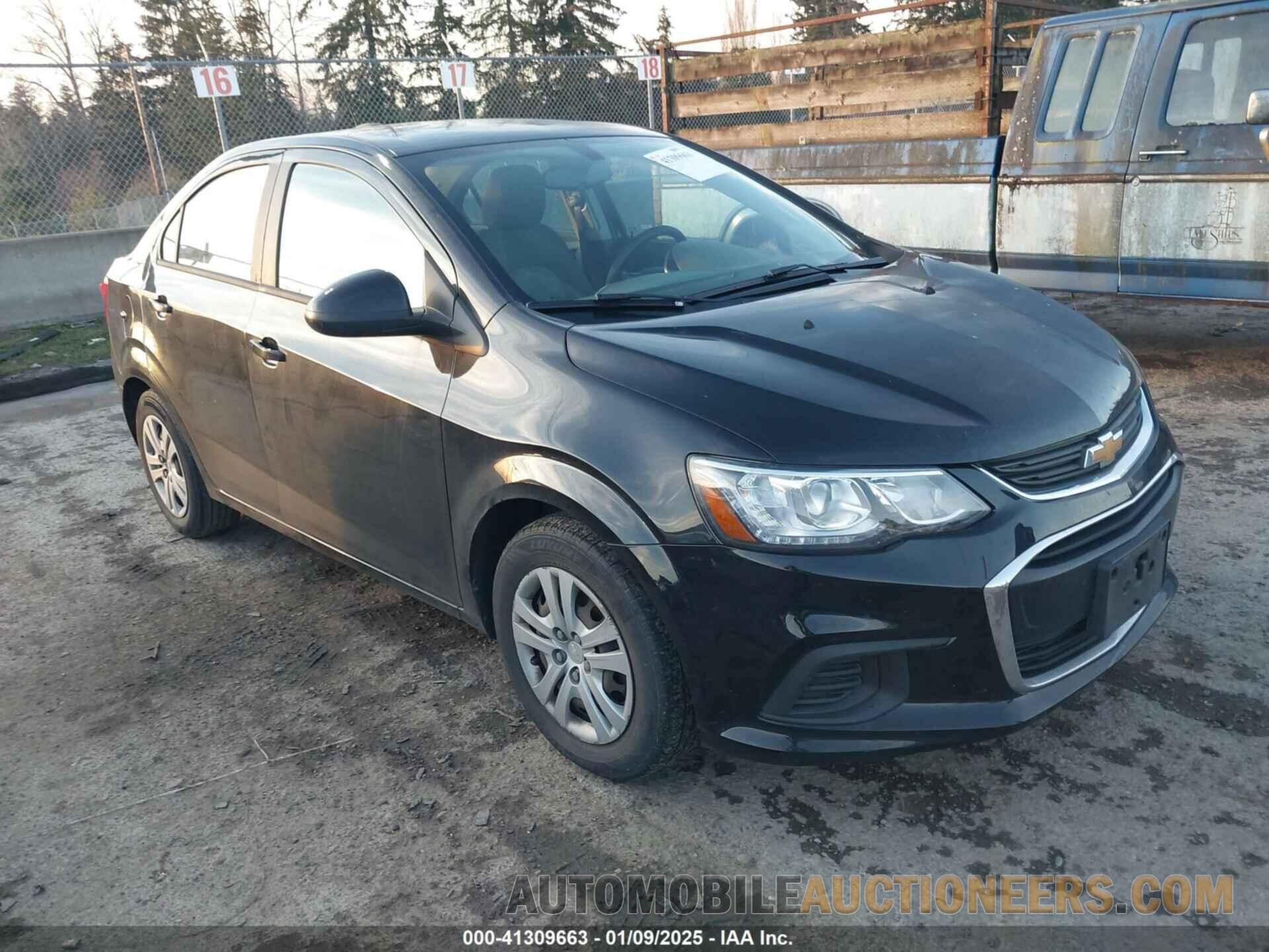 1G1JB5SG1H4139525 CHEVROLET SONIC 2017