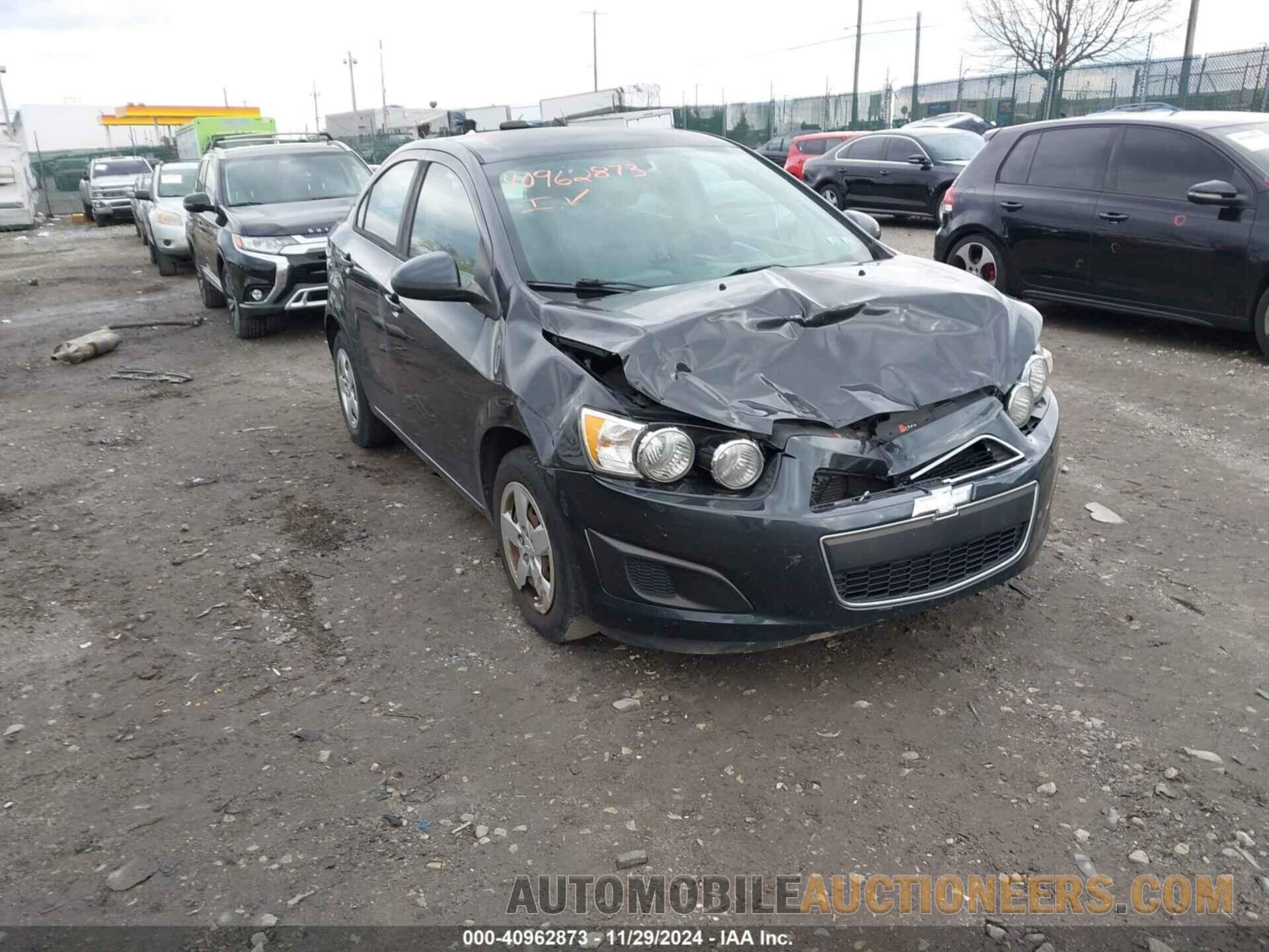 1G1JB5SG6E4184312 CHEVROLET SONIC 2014