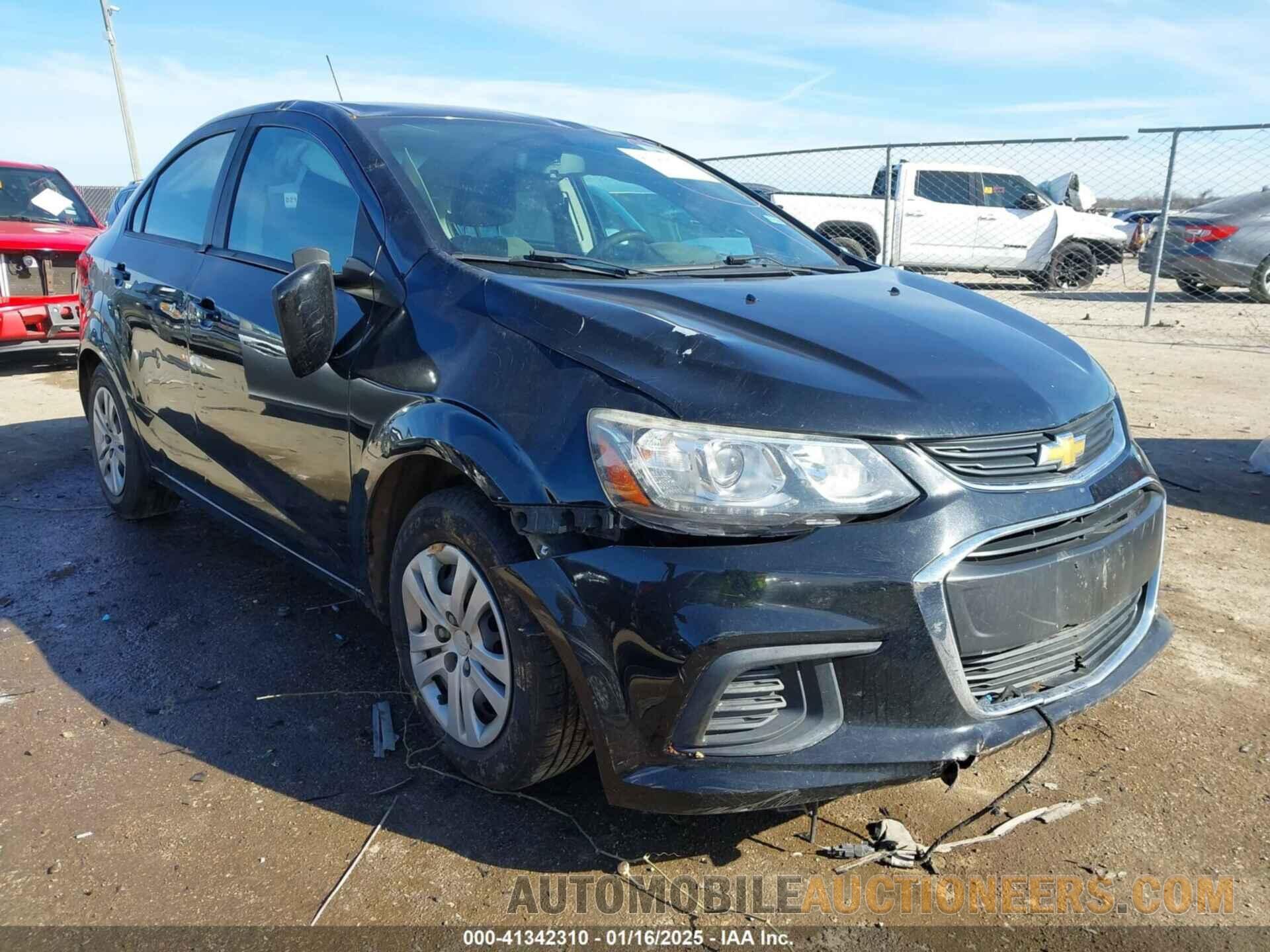 1G1JB5SH0H4137001 CHEVROLET SONIC 2017