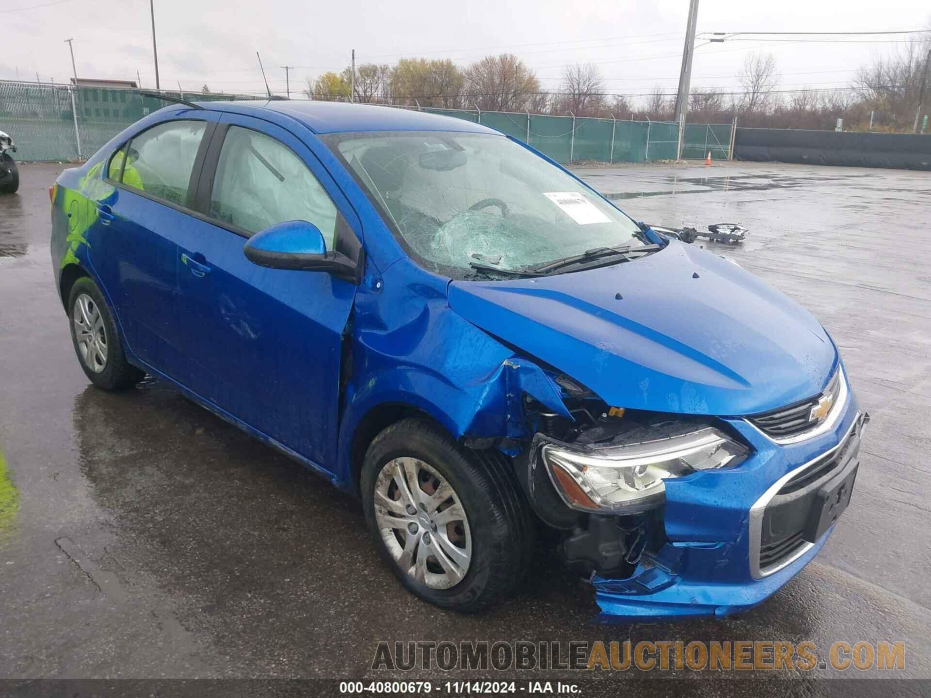 1G1JB5SH0H4145891 CHEVROLET SONIC 2017