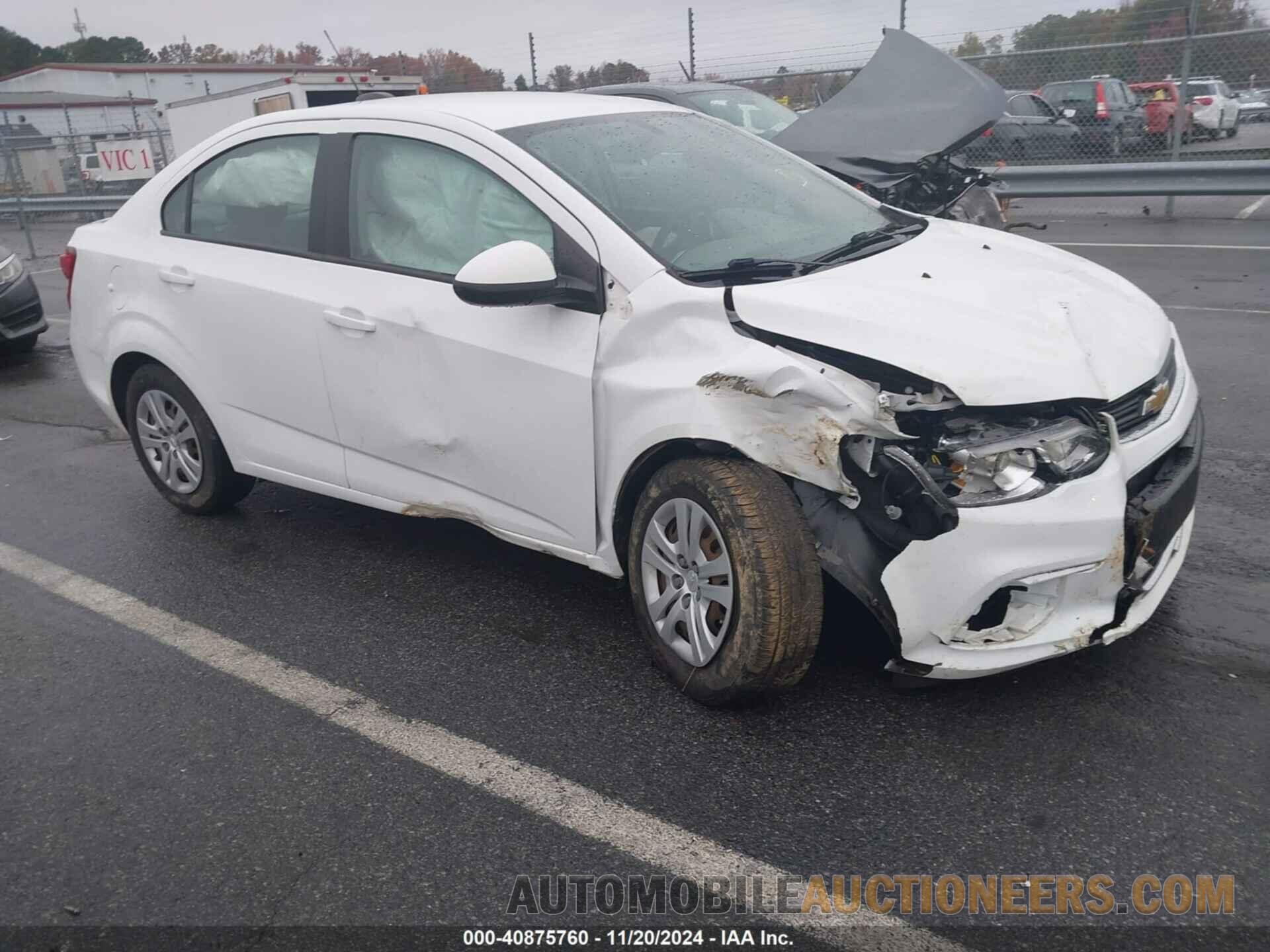 1G1JB5SH0H4163422 CHEVROLET SONIC 2017