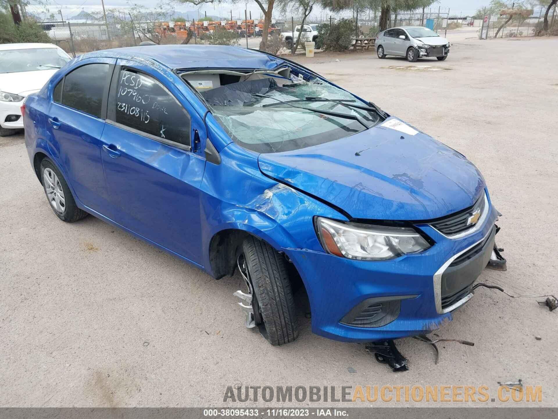 1G1JB5SH0J4133388 CHEVROLET SONIC 2018