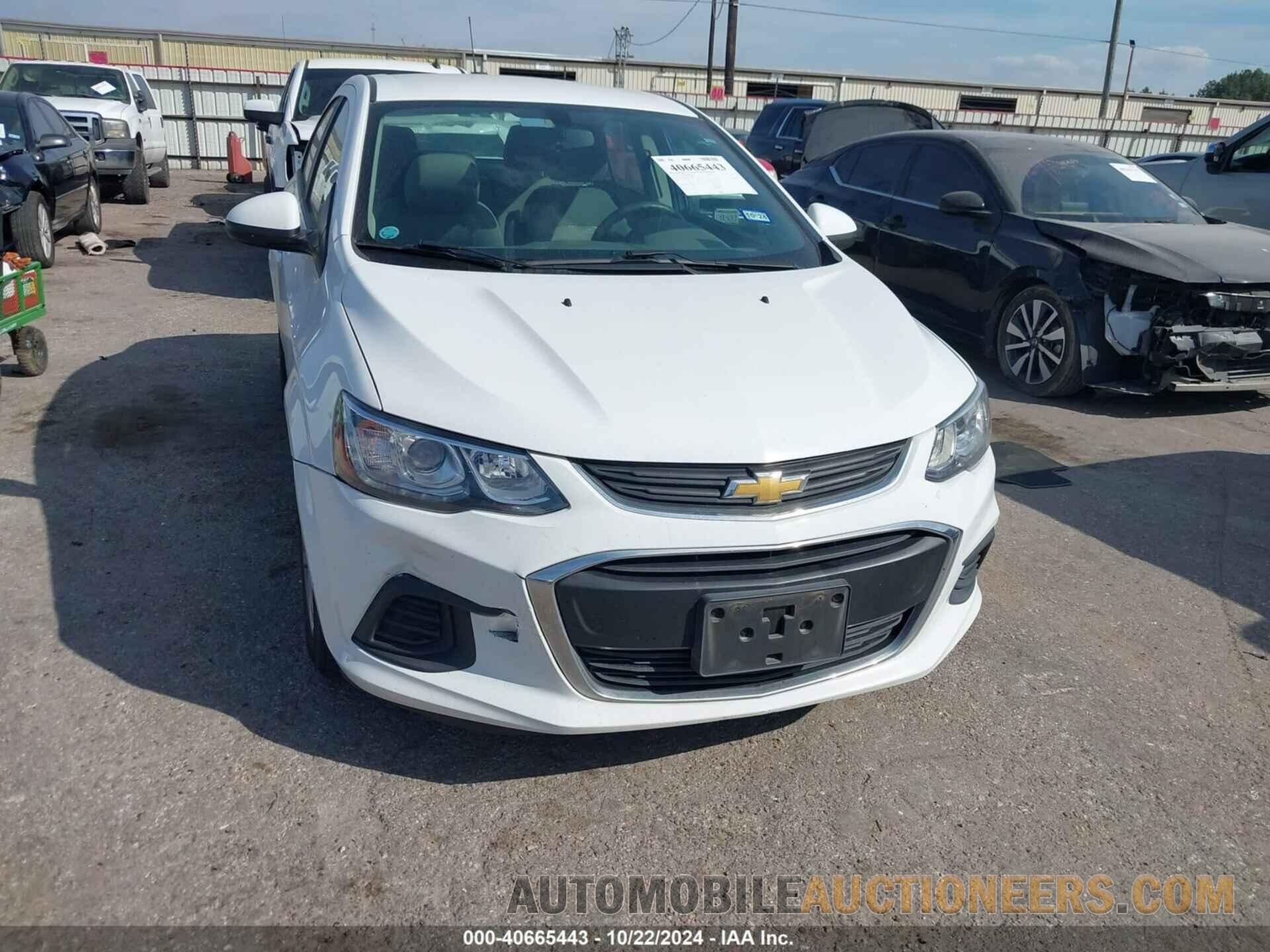 1G1JB5SH1J4109407 CHEVROLET SONIC 2018