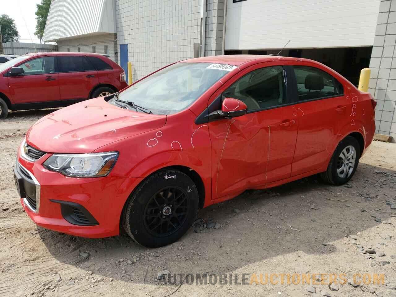 1G1JB5SH3J4102927 CHEVROLET SONIC 2018