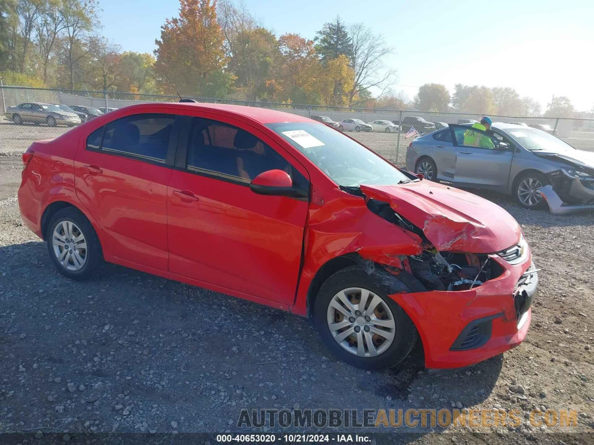 1G1JB5SH6H4136659 CHEVROLET SONIC 2017