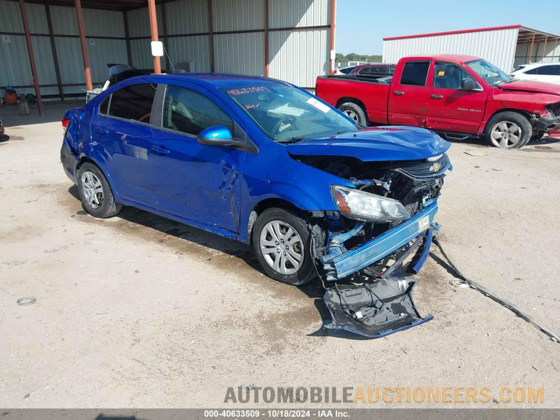 1G1JB5SH8H4154192 CHEVROLET SONIC 2017