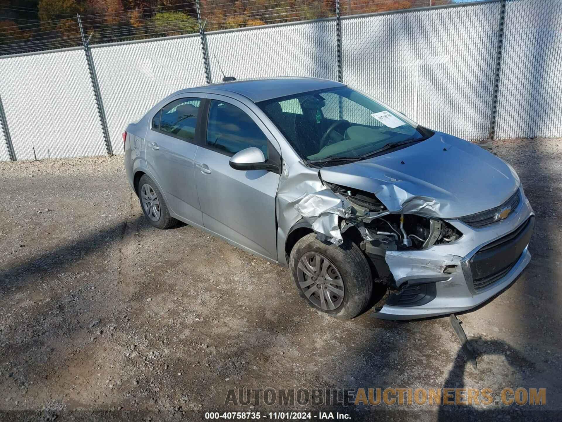 1G1JB5SH8H4159733 CHEVROLET SONIC 2017