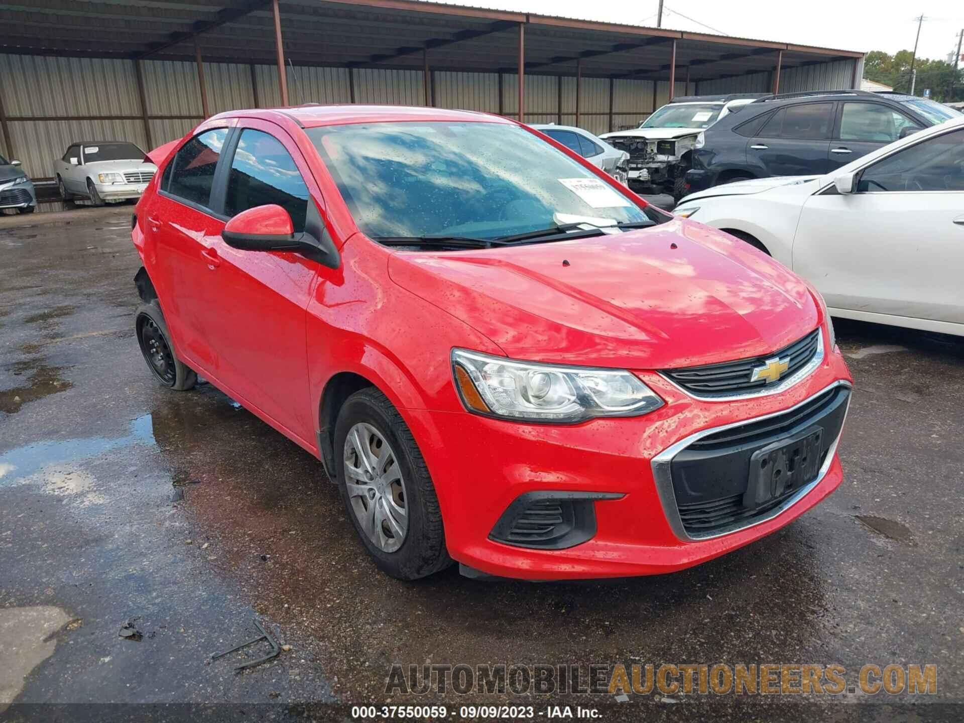 1G1JB5SH8J4104172 CHEVROLET SONIC 2018