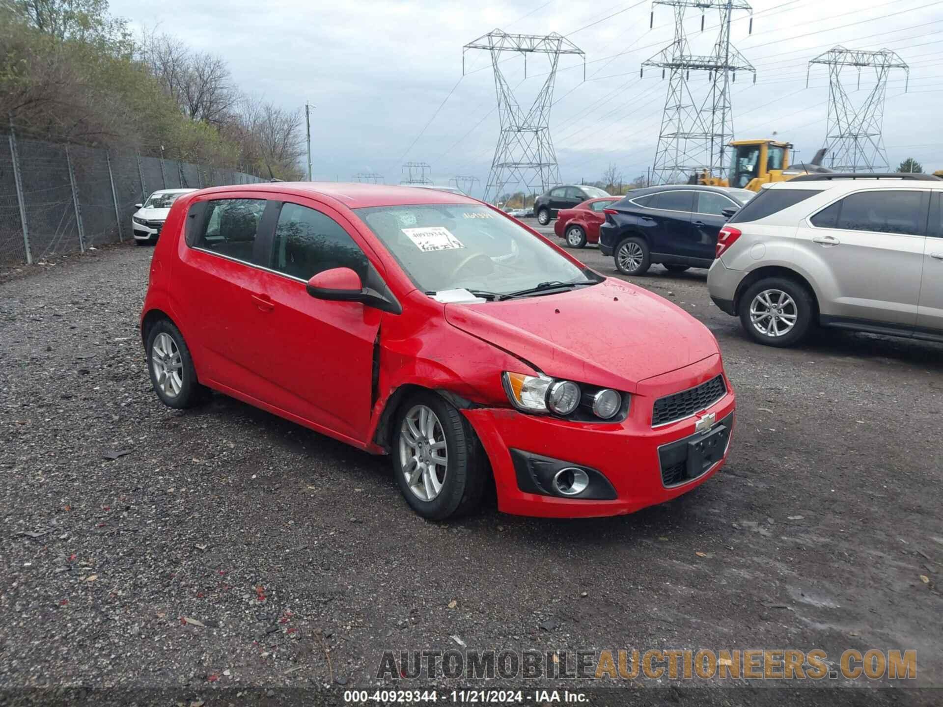 1G1JC6SG3E4169334 CHEVROLET SONIC 2014