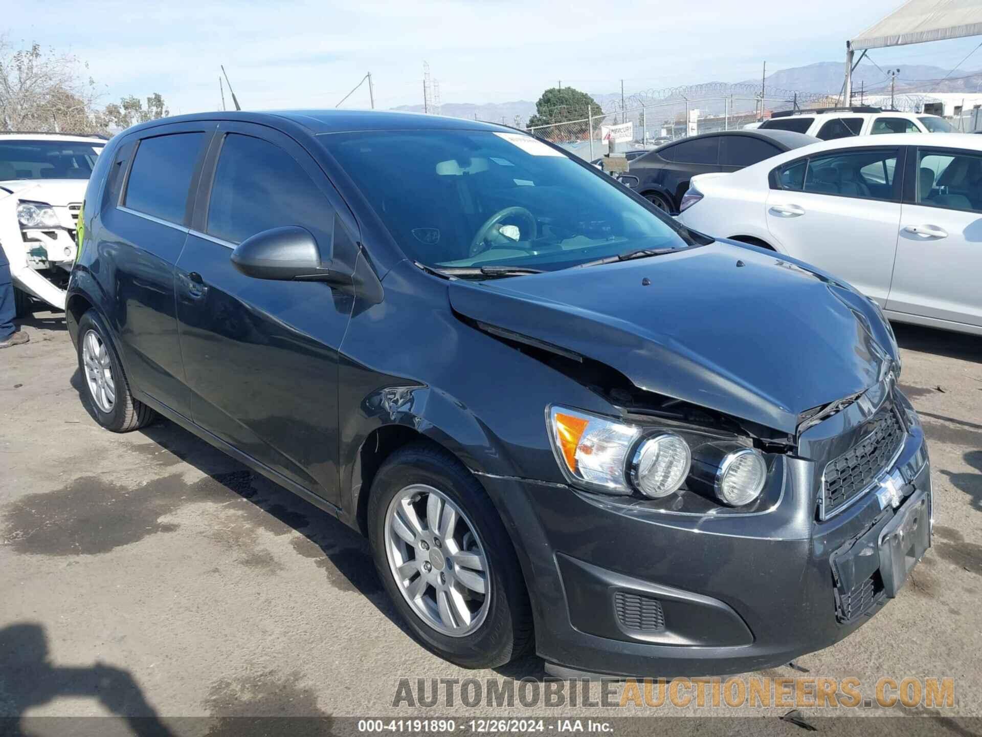 1G1JC6SG5E4166418 CHEVROLET SONIC 2014