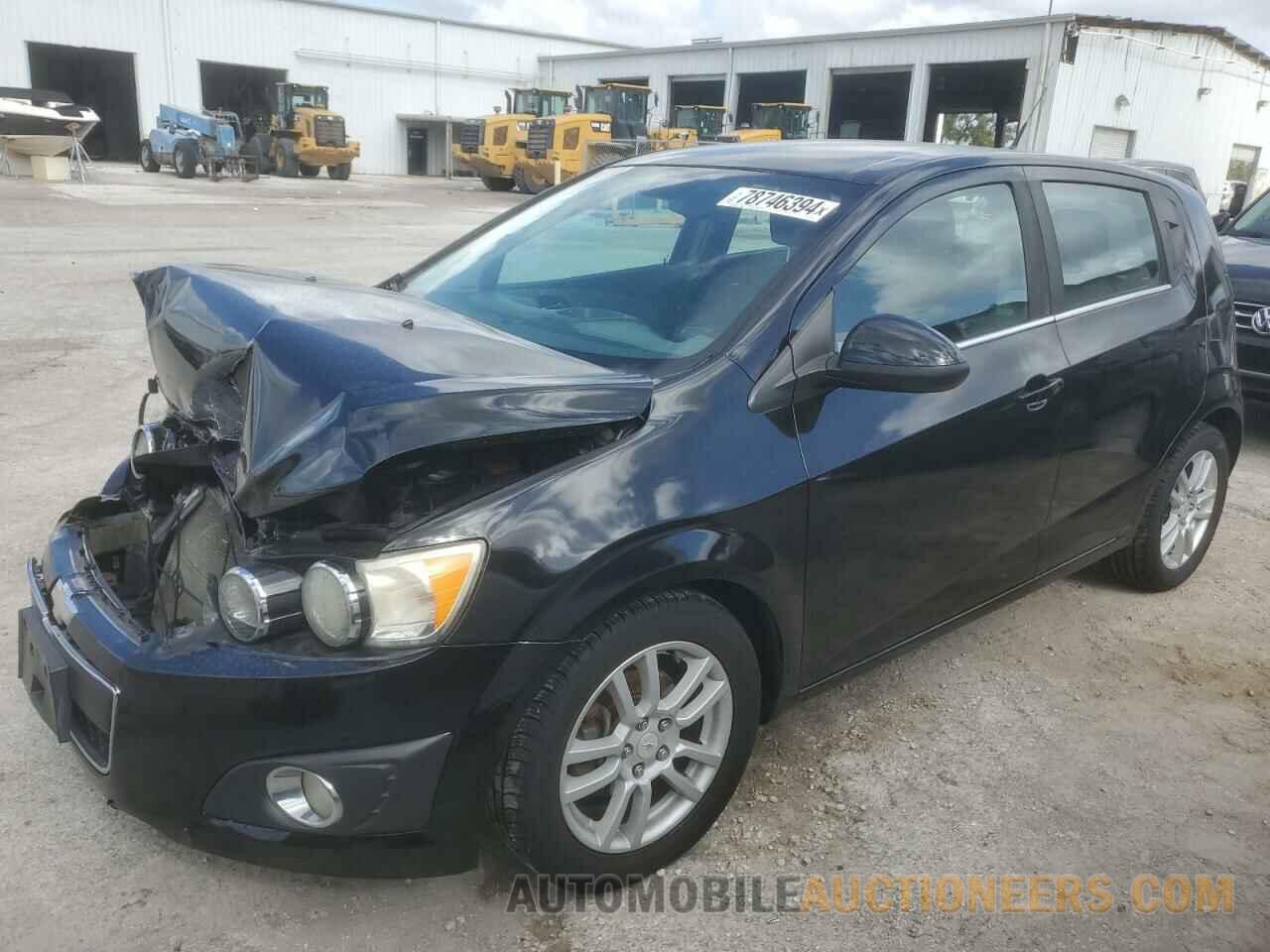 1G1JC6SH7C4125441 CHEVROLET SONIC 2012