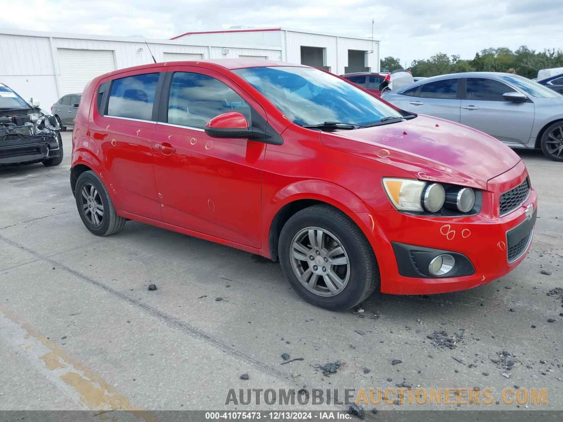 1G1JC6SHXC4107936 CHEVROLET SONIC 2012