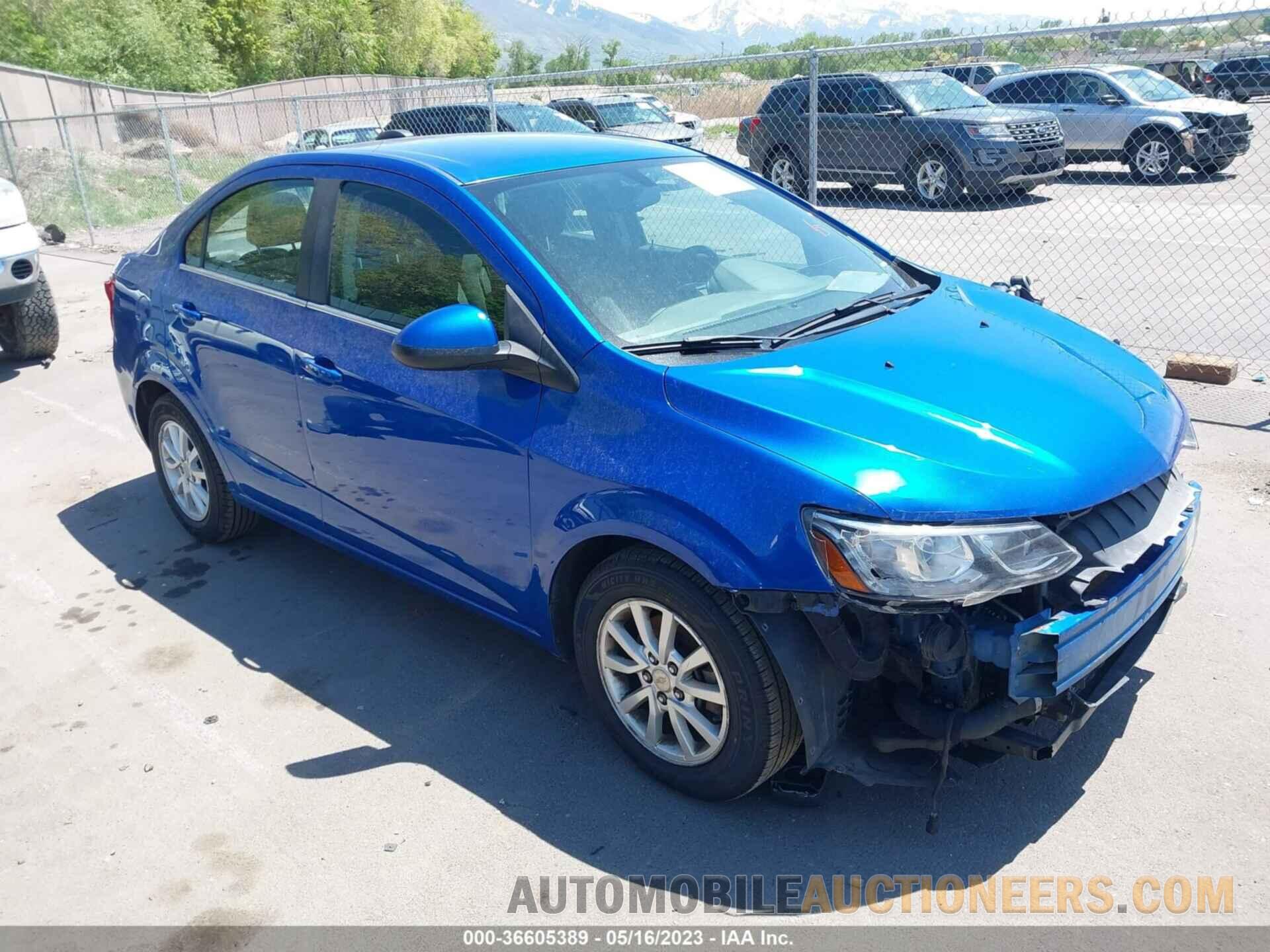 1G1JD5SB2J4100544 CHEVROLET SONIC 2018